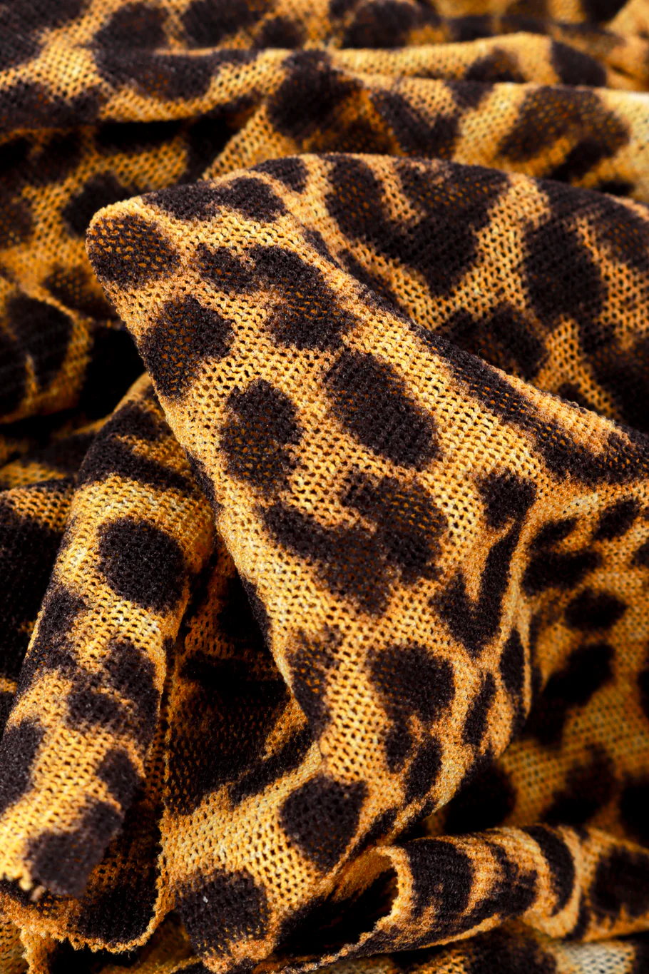 Leopard Print Ruffle Dress - Image 6