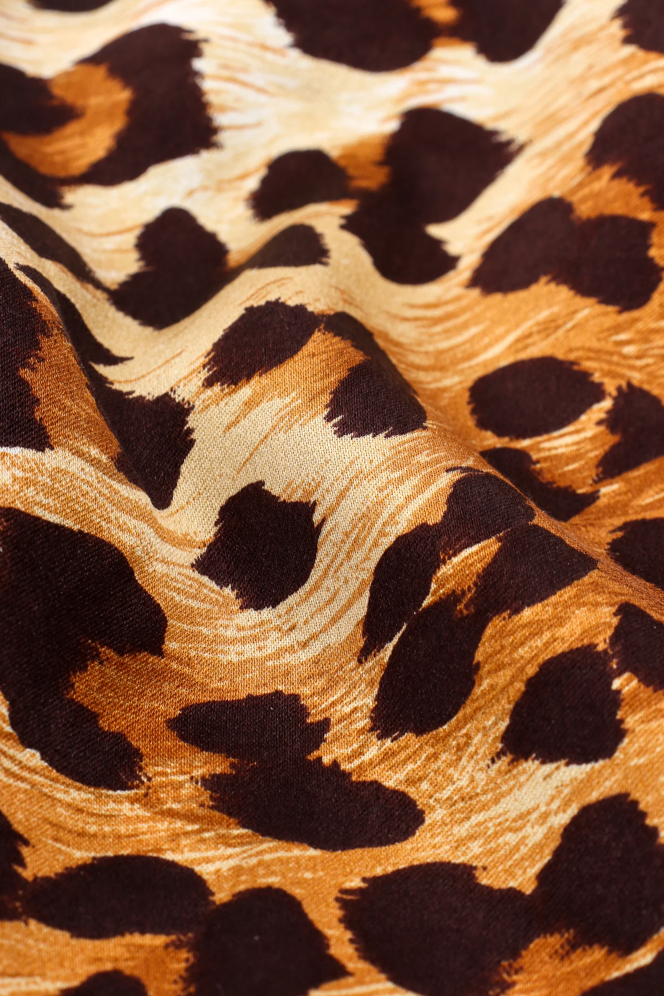 Leopard Print Shirt & Scarf - Image 17