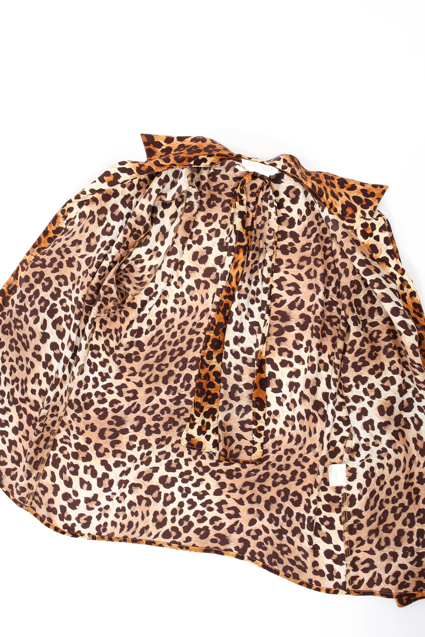Leopard Print Shirt & Scarf - Image 18