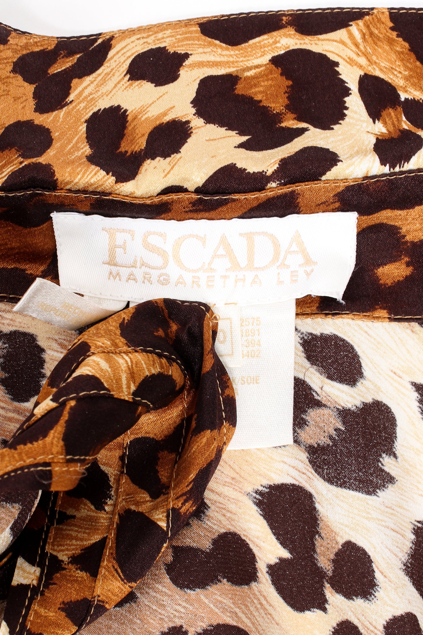 Leopard Print Shirt & Scarf - Image 19