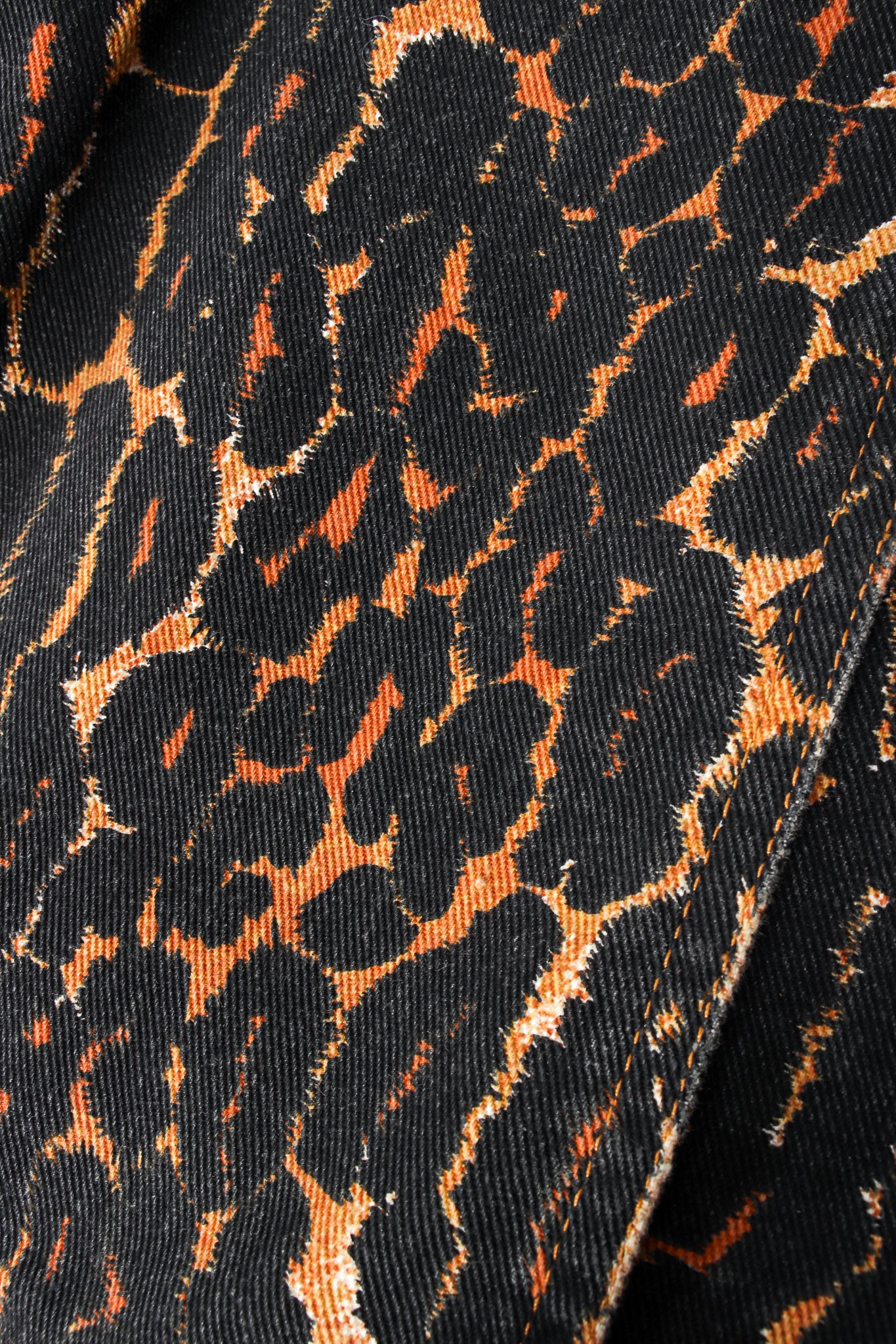 Leopard Print Twill Jacket - Image 6