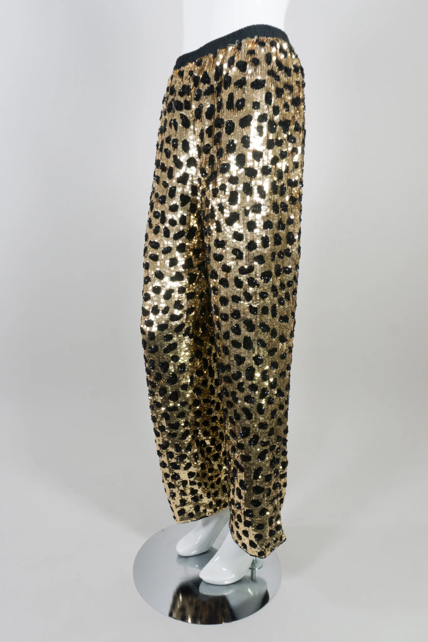 Leopard Sequined Pant