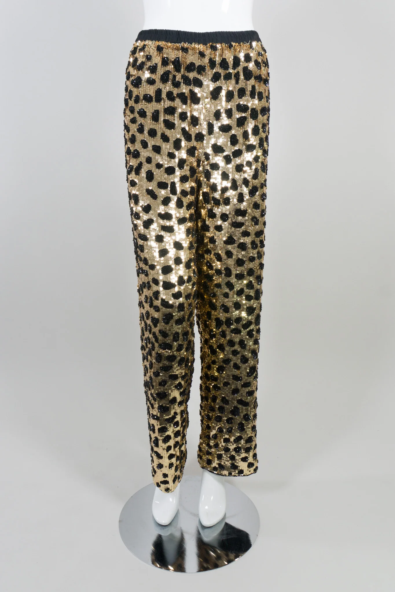 Leopard Sequined Pant - Image 3