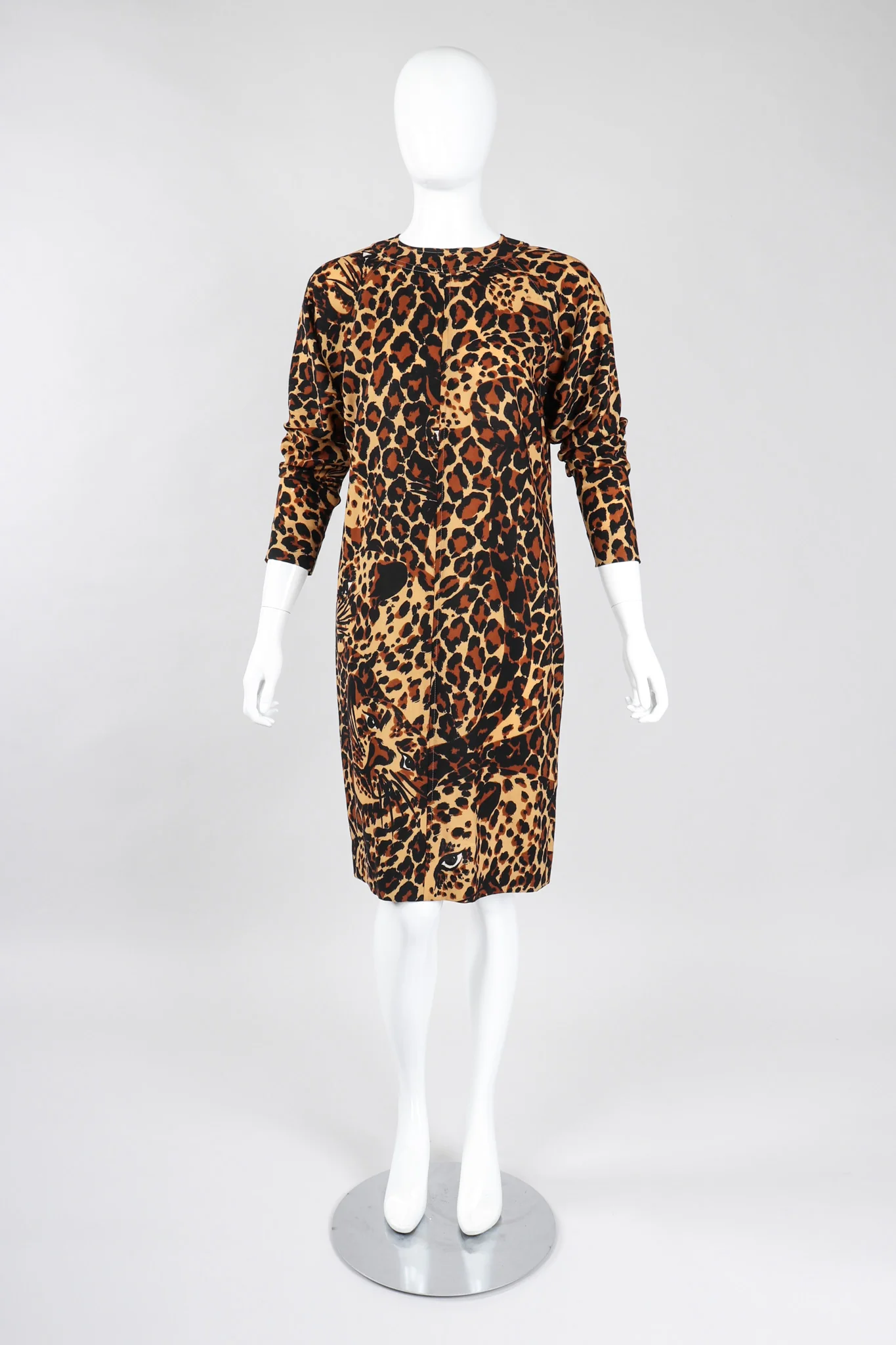 Leopard Shift Dress - Image 3