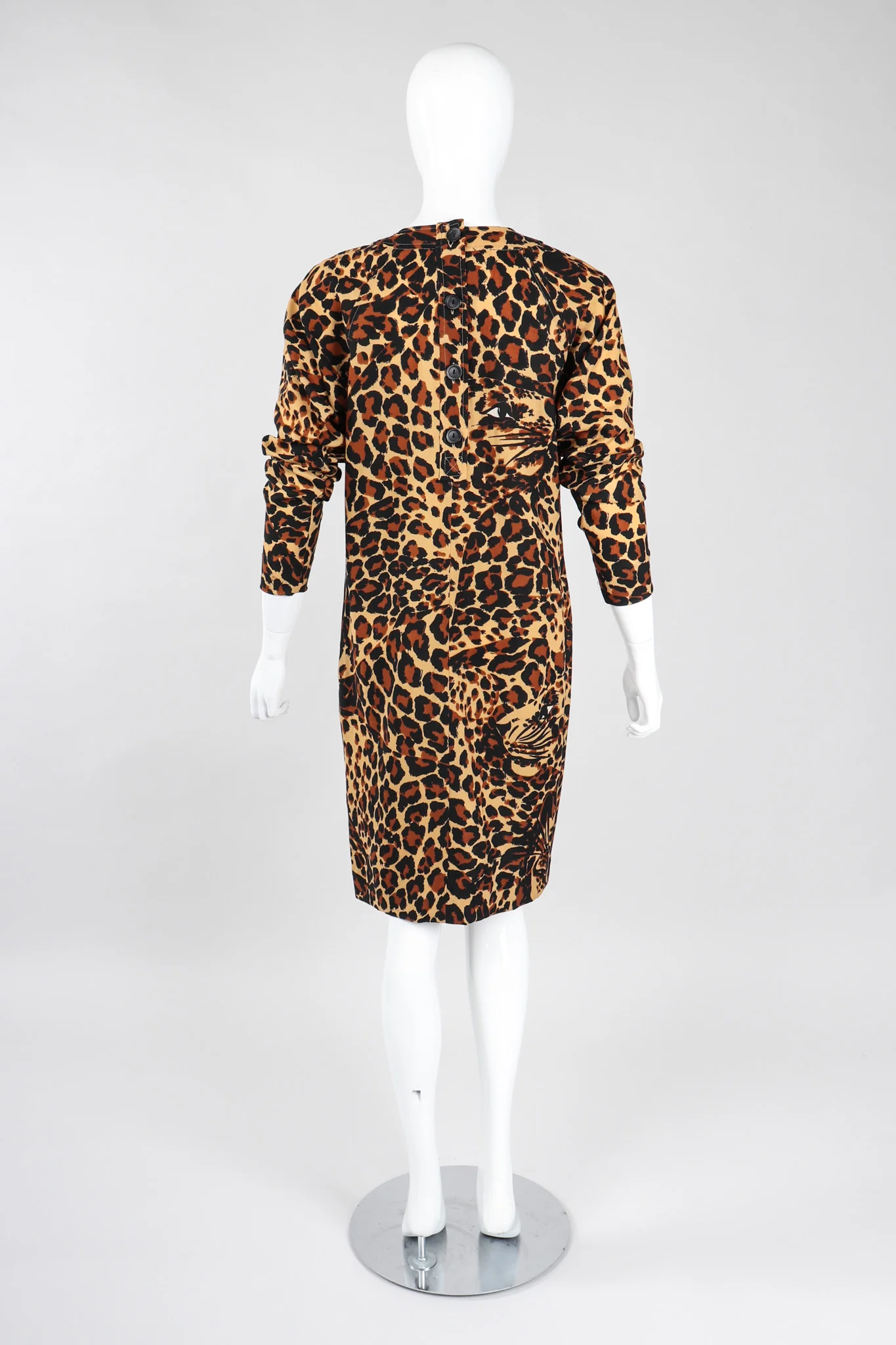 Leopard Shift Dress - Image 6