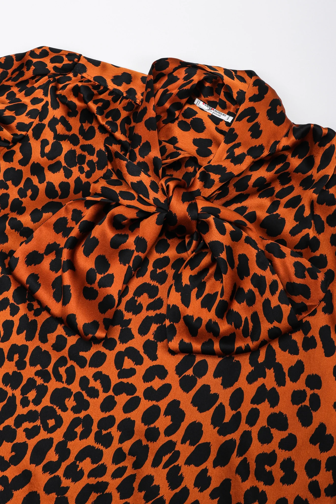 Leopard Silk Blouse - Image 15