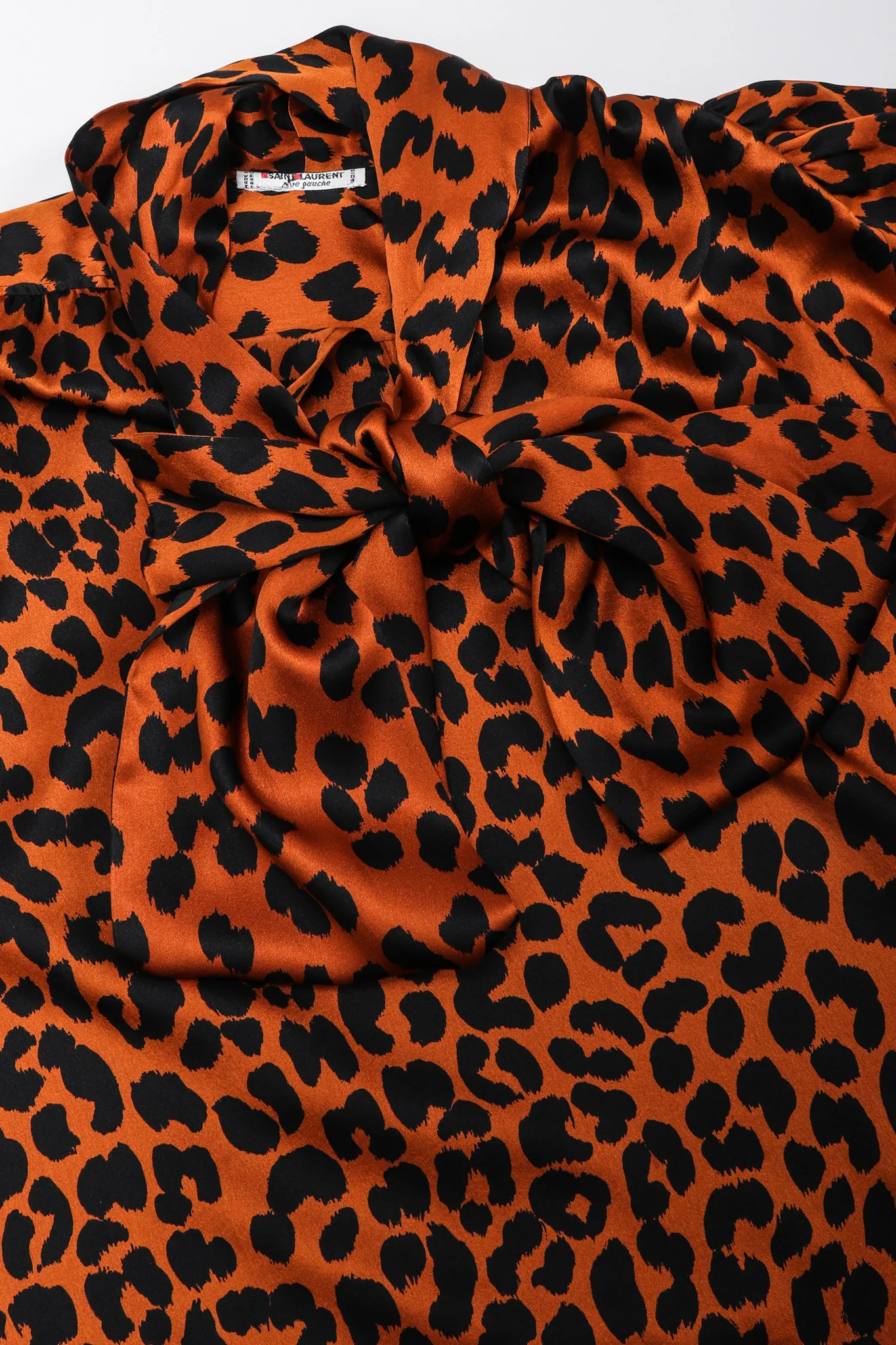 Leopard Silk Blouse - Image 17
