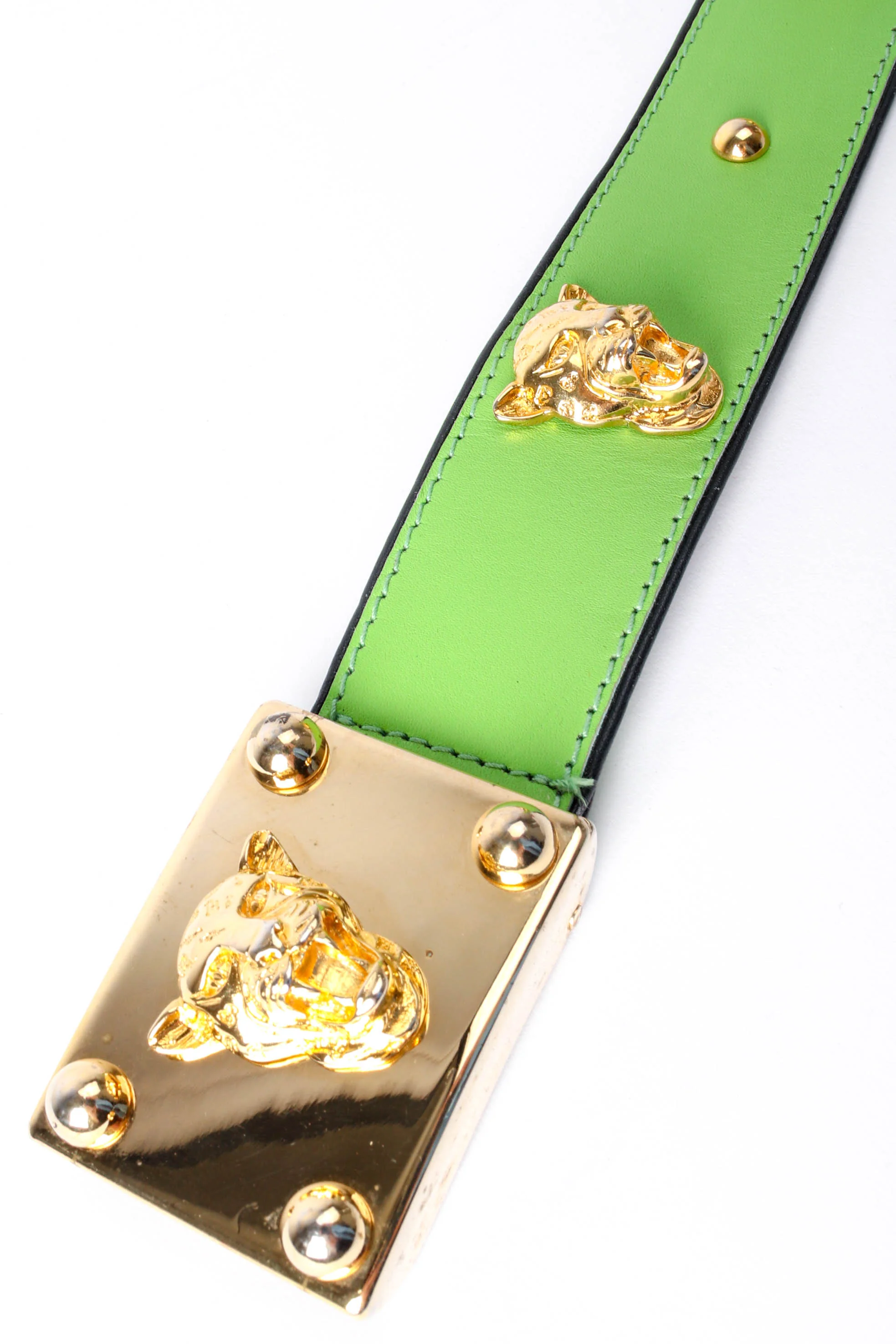 Leopard Stud Buckle Belt - Image 5
