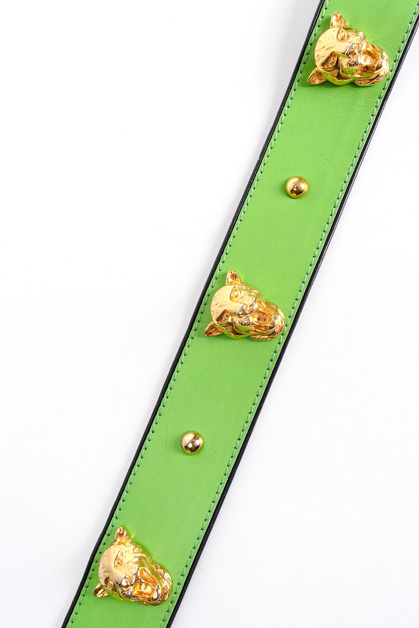 Leopard Stud Buckle Belt - Image 6