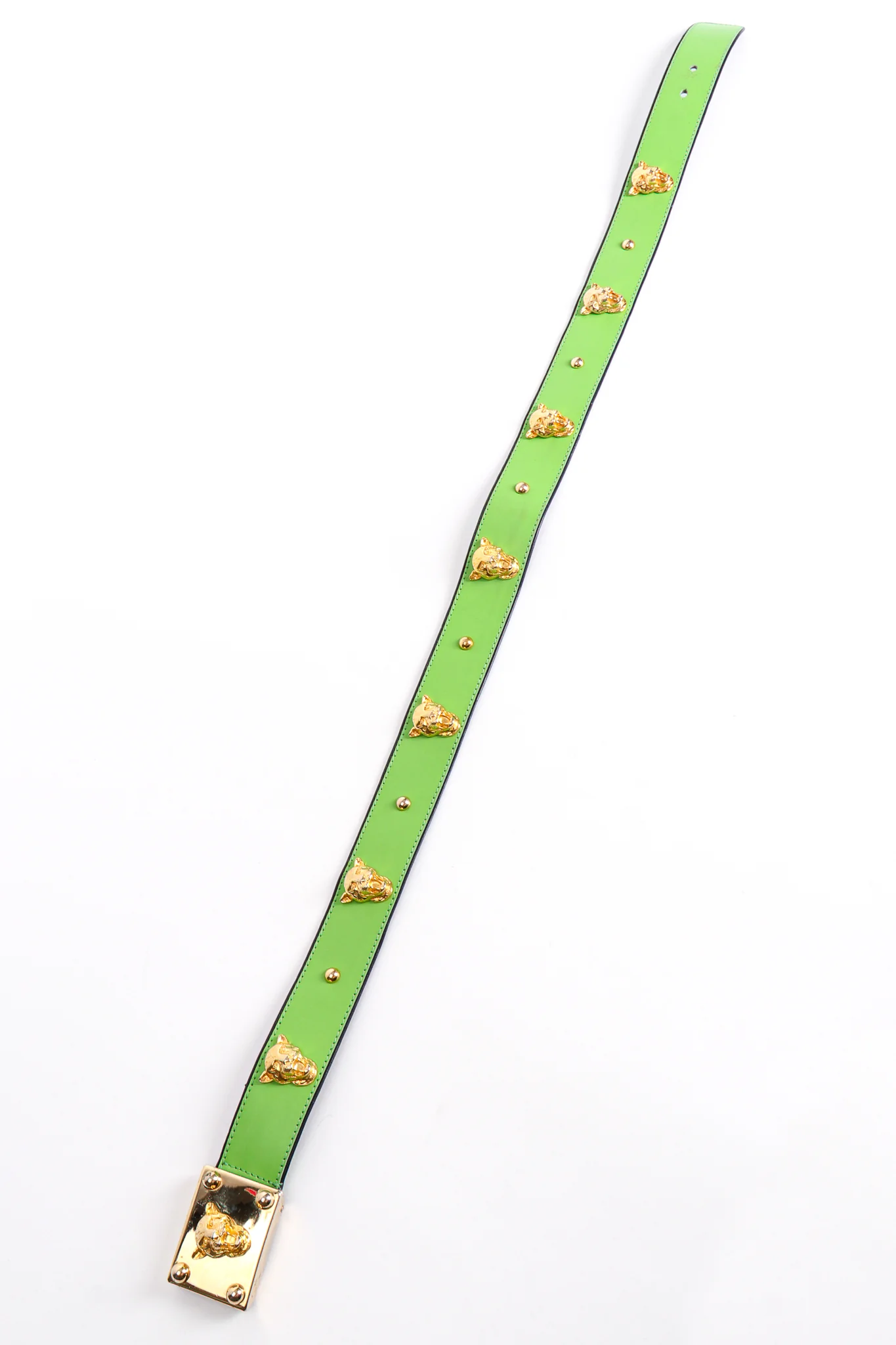 Leopard Stud Buckle Belt - Image 7