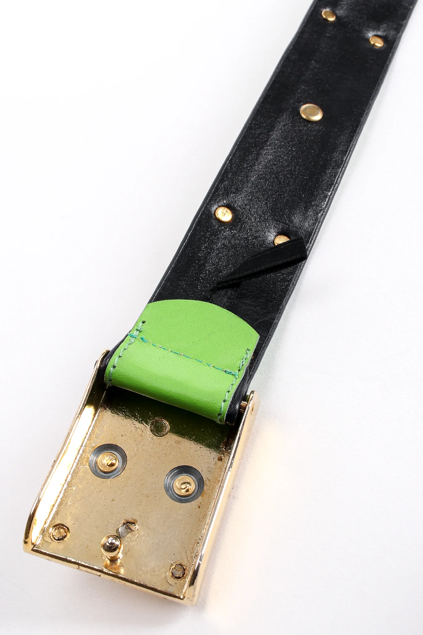 Leopard Stud Buckle Belt - Image 9