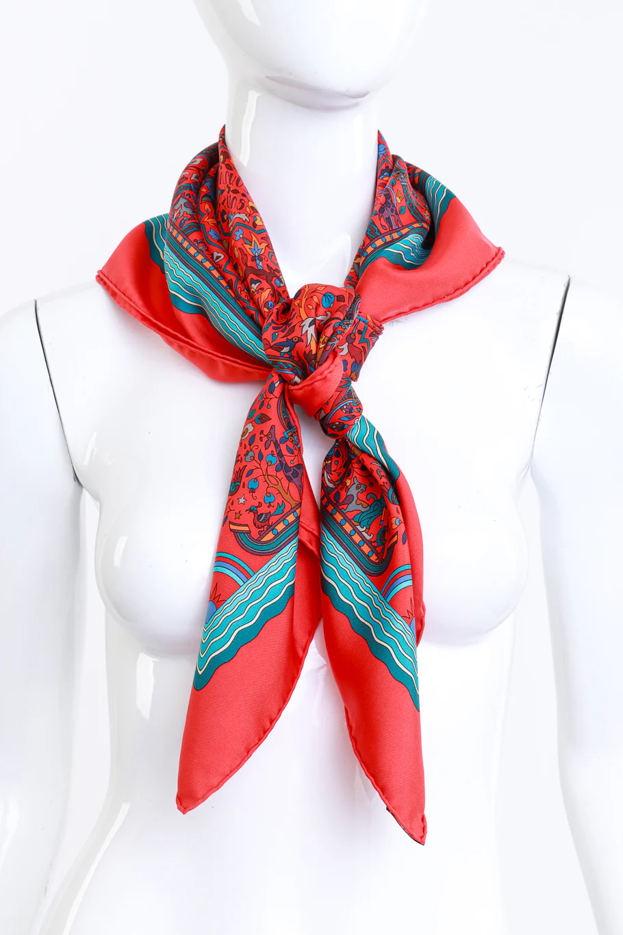 Les Jardins d’Armenie Silk Scarf - Image 2