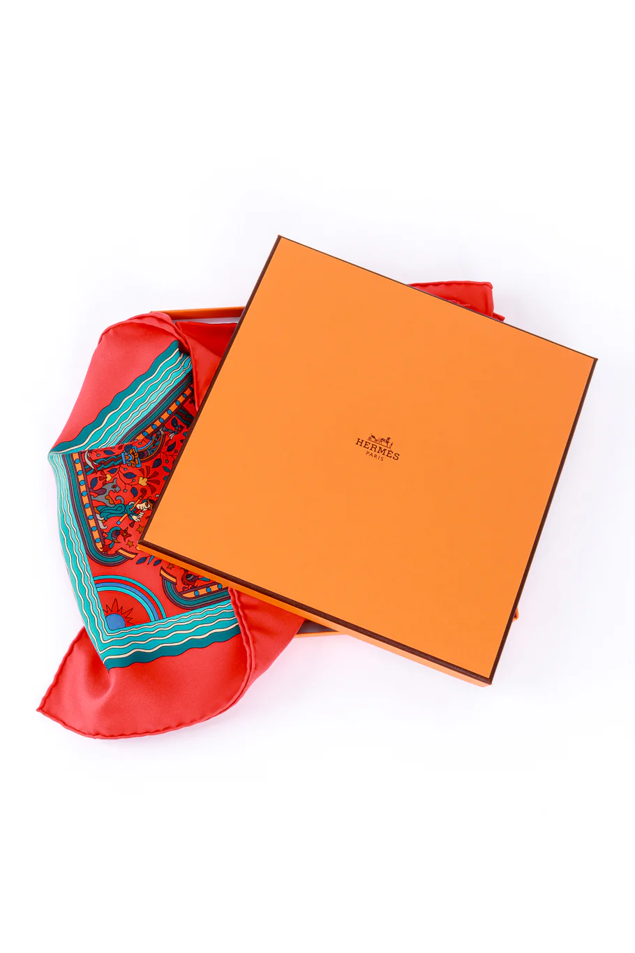 Les Jardins d’Armenie Silk Scarf - Image 9