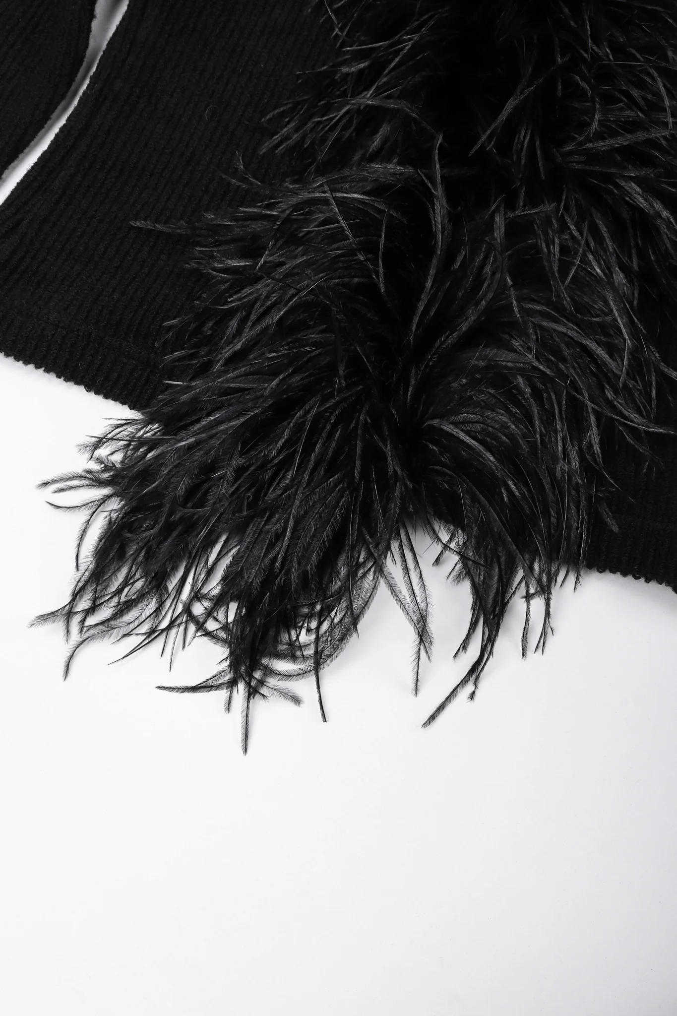Liberté Ribbed Feather Cardigan - Image 11