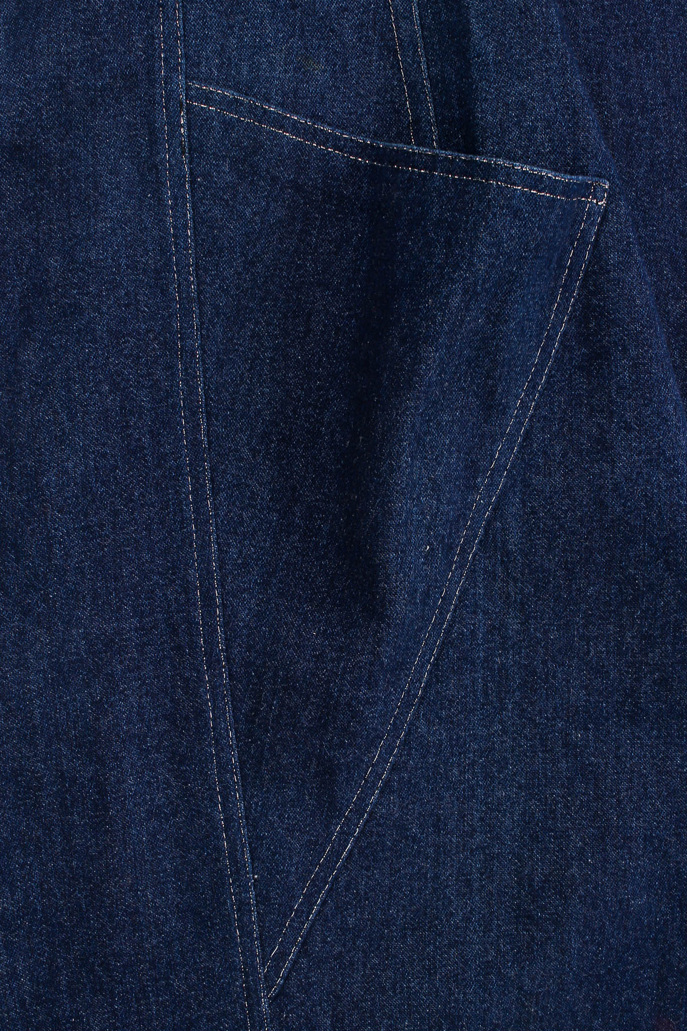 Lightning Bolt Denim Dress - Image 6