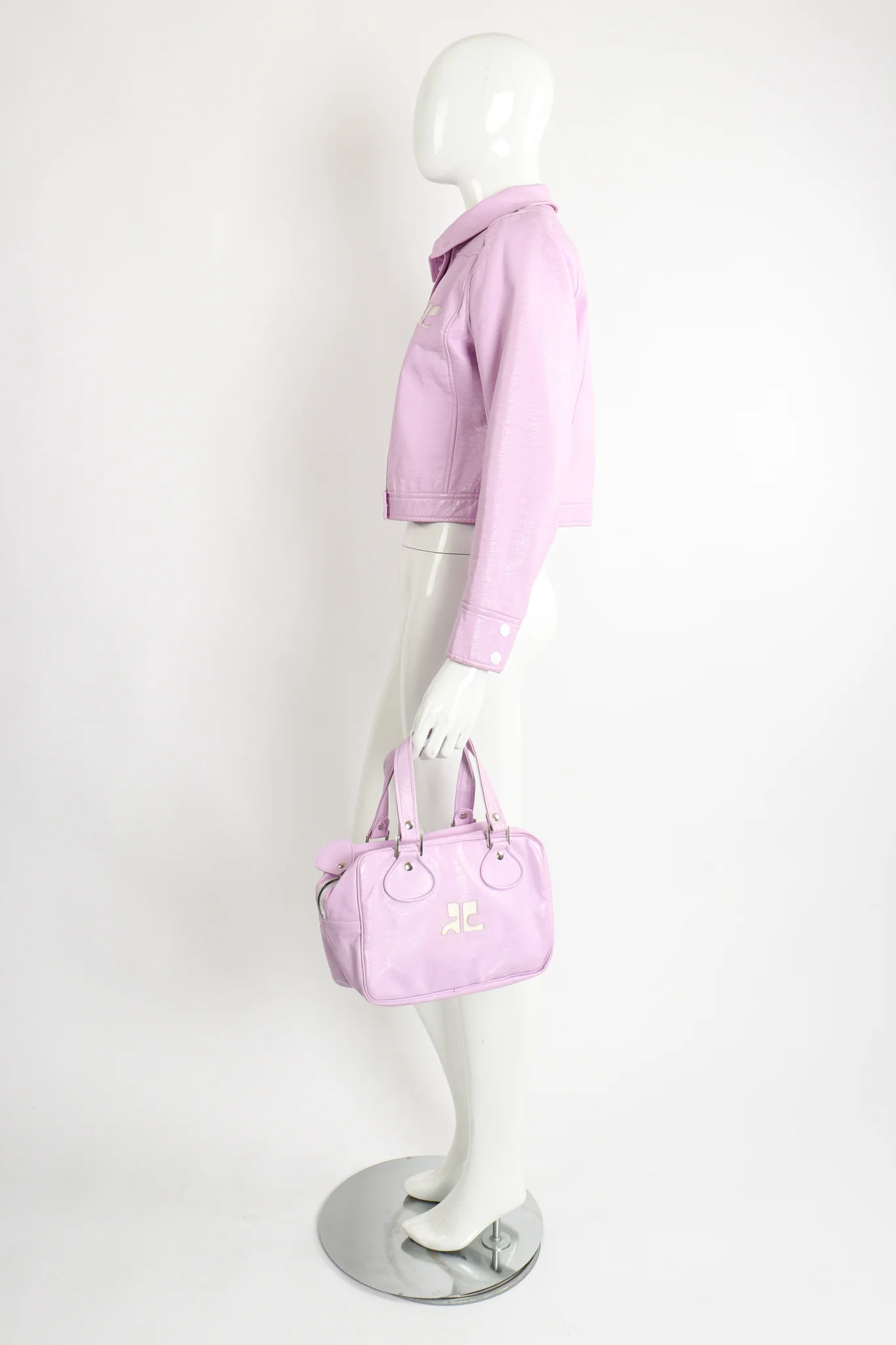 Lilac Patent Jacket - Image 2