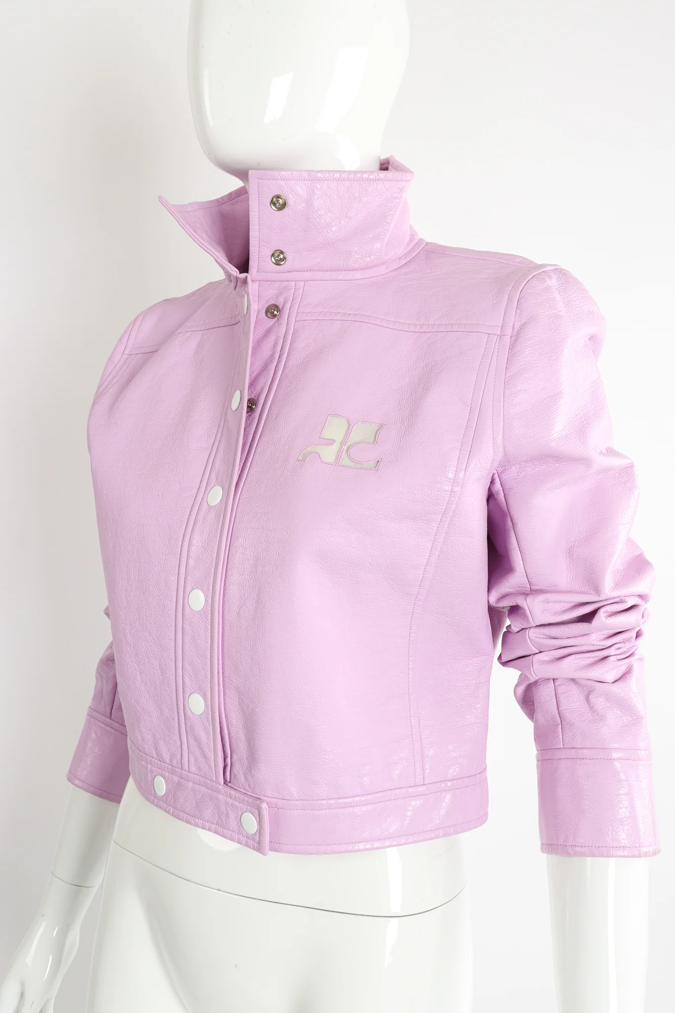Lilac Patent Jacket - Image 3