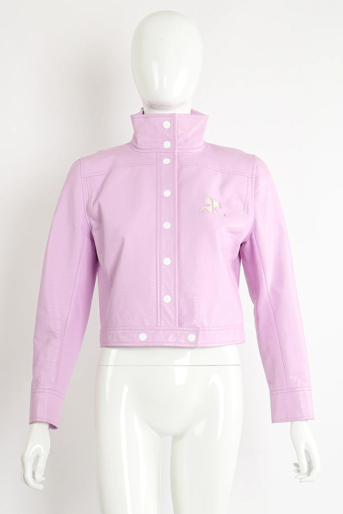 Lilac Patent Jacket - Image 4