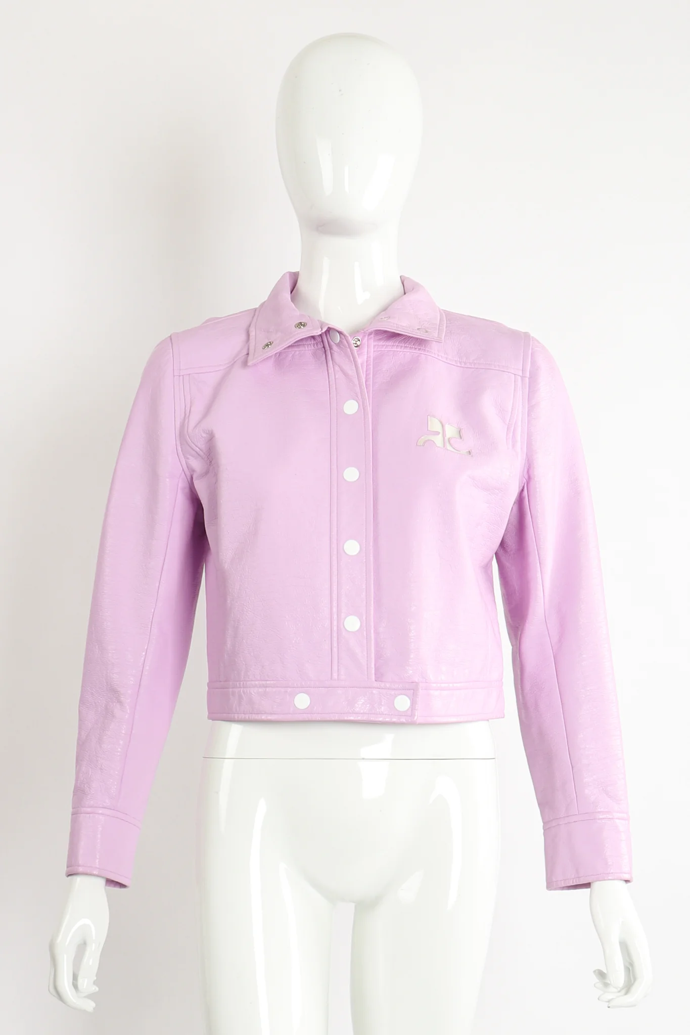 Lilac Patent Jacket - Image 5