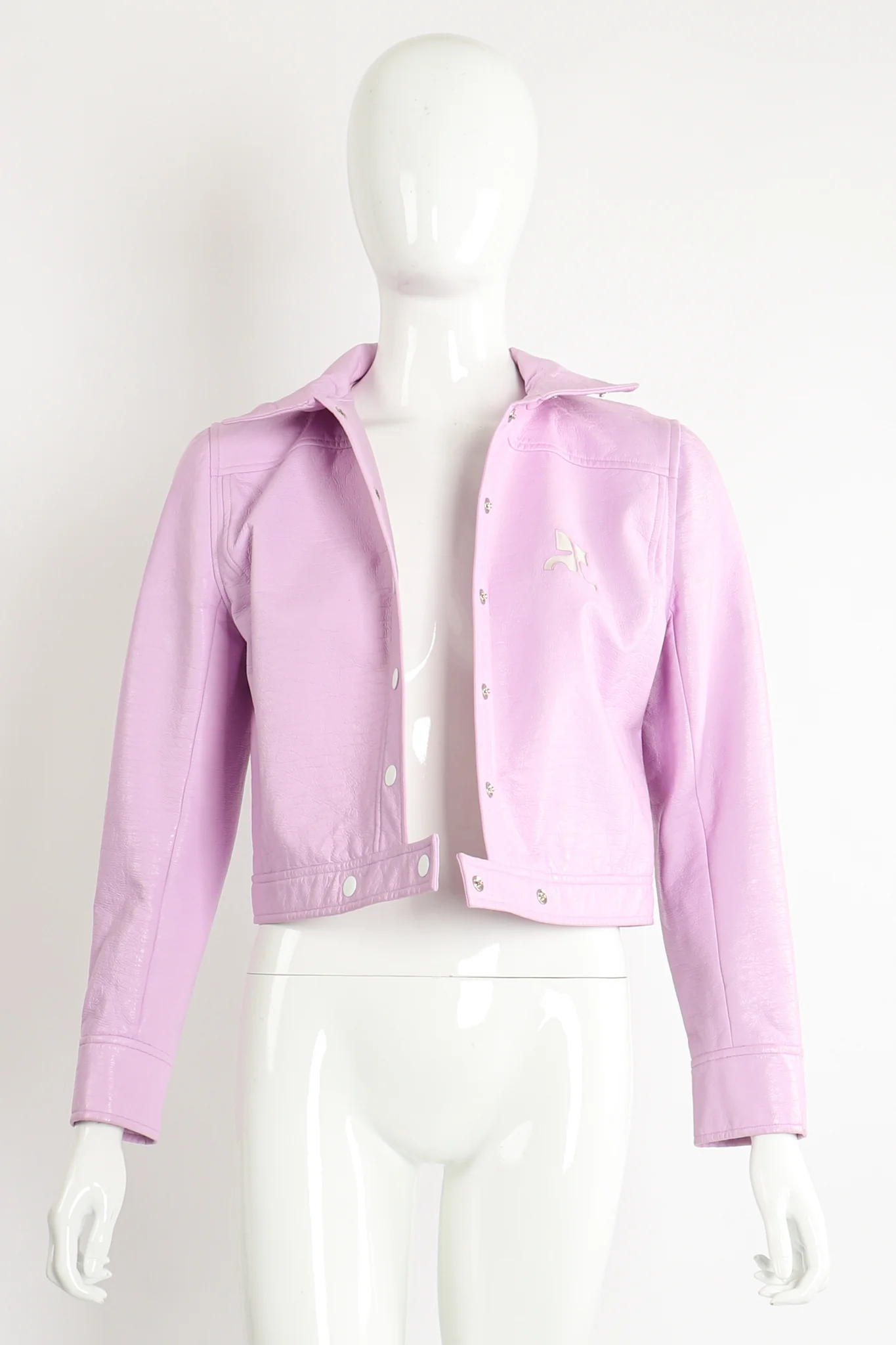 Lilac Patent Jacket - Image 6