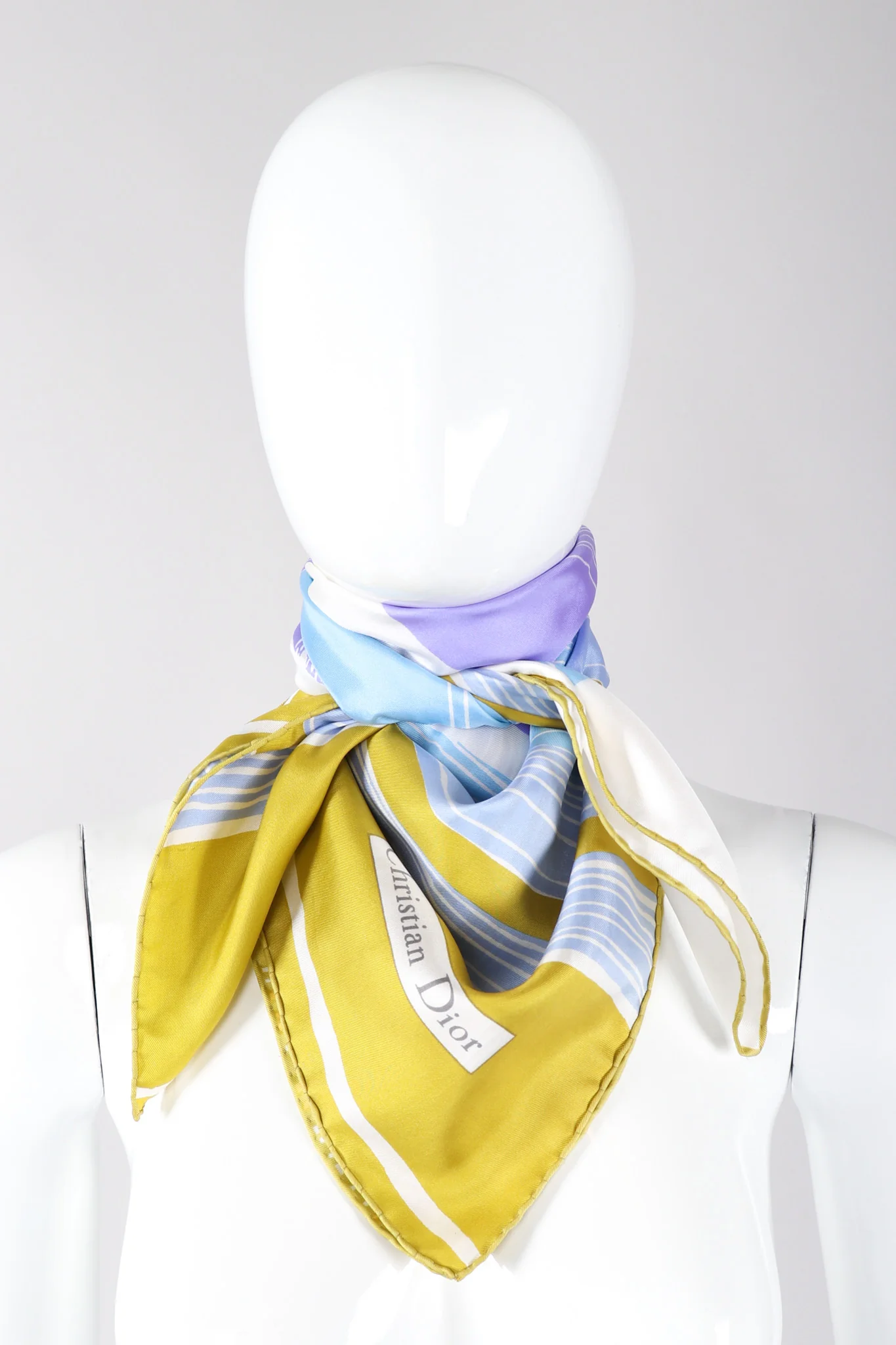 Linear Circle Seagrass Scarf - Image 4