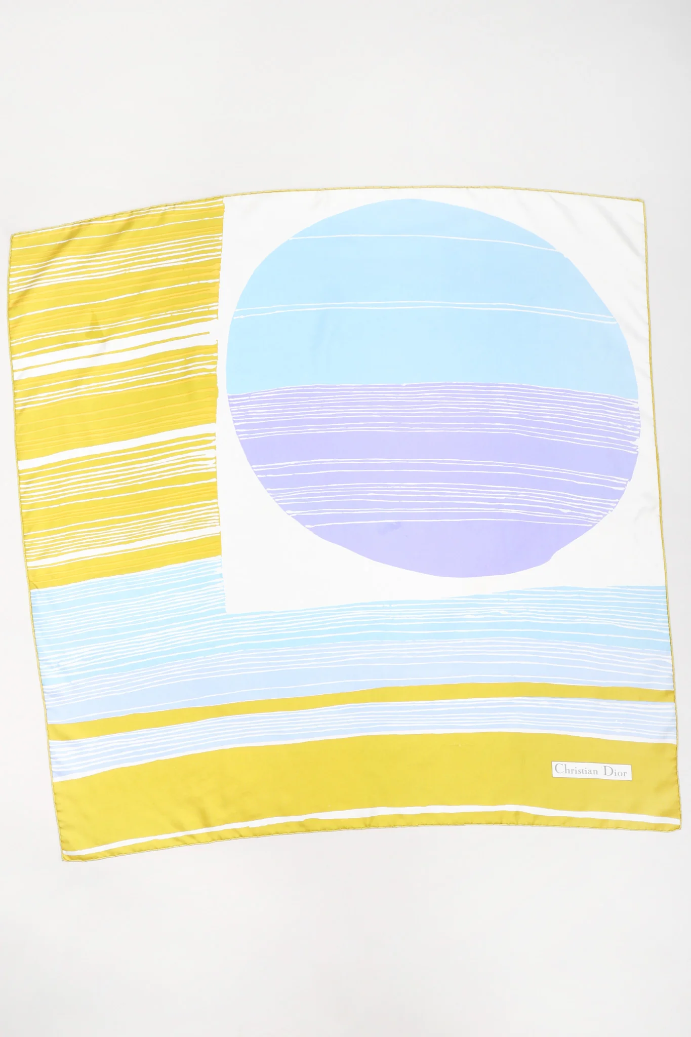 Linear Circle Seagrass Scarf - Image 6