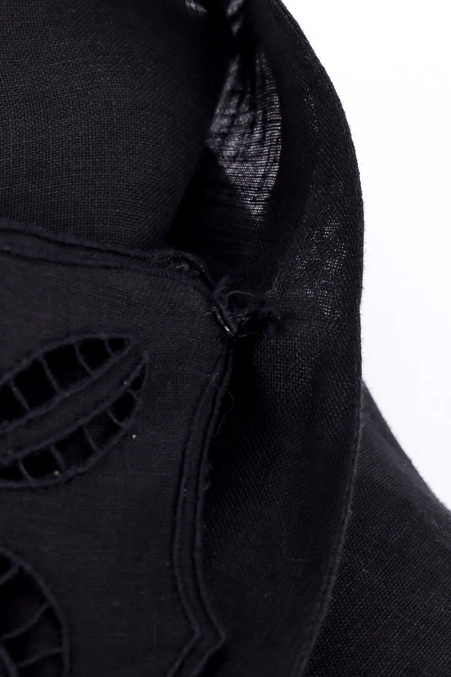 Linen Surplice Blouse - Image 6