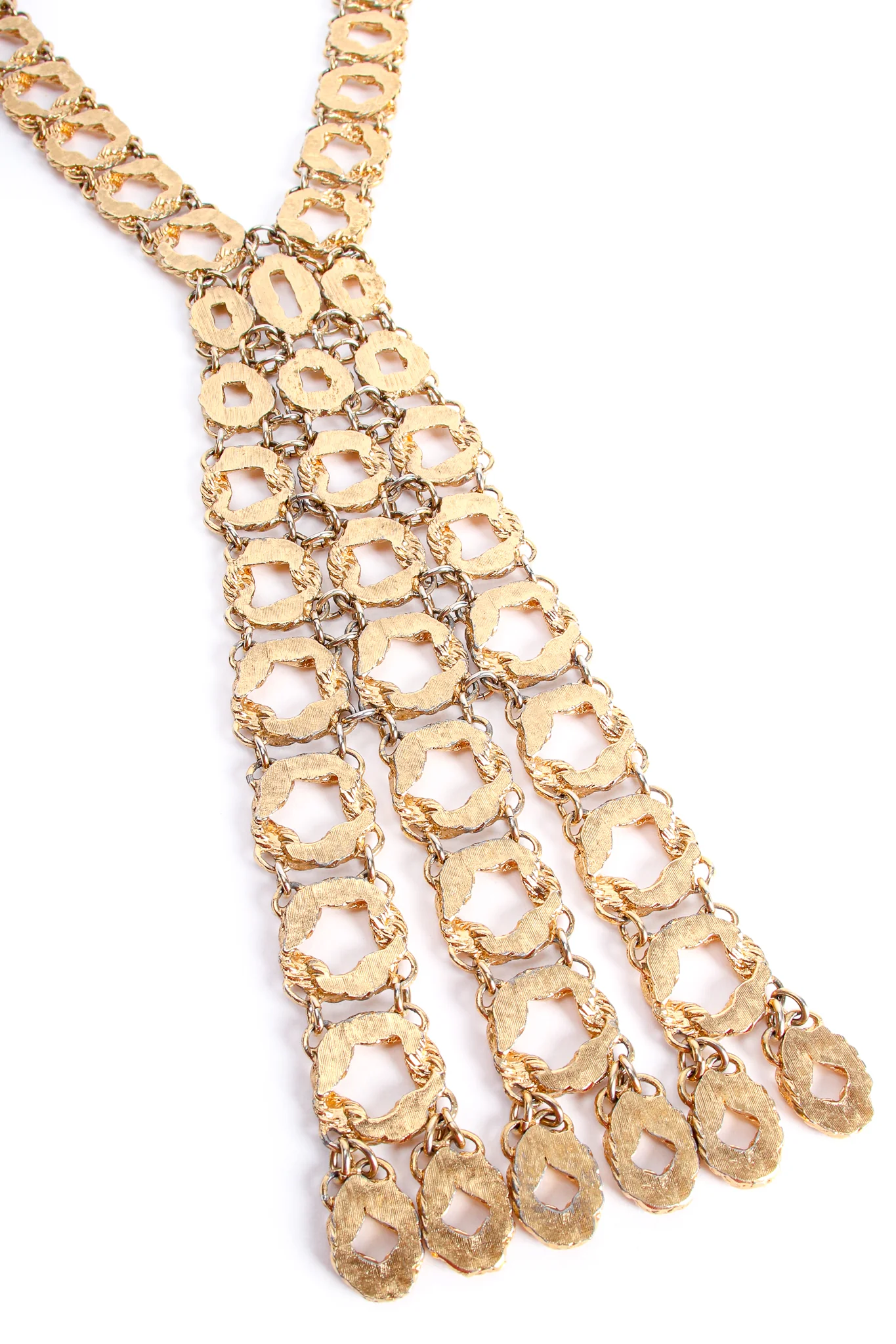 Linked Waterfall Y Necklace - Image 9