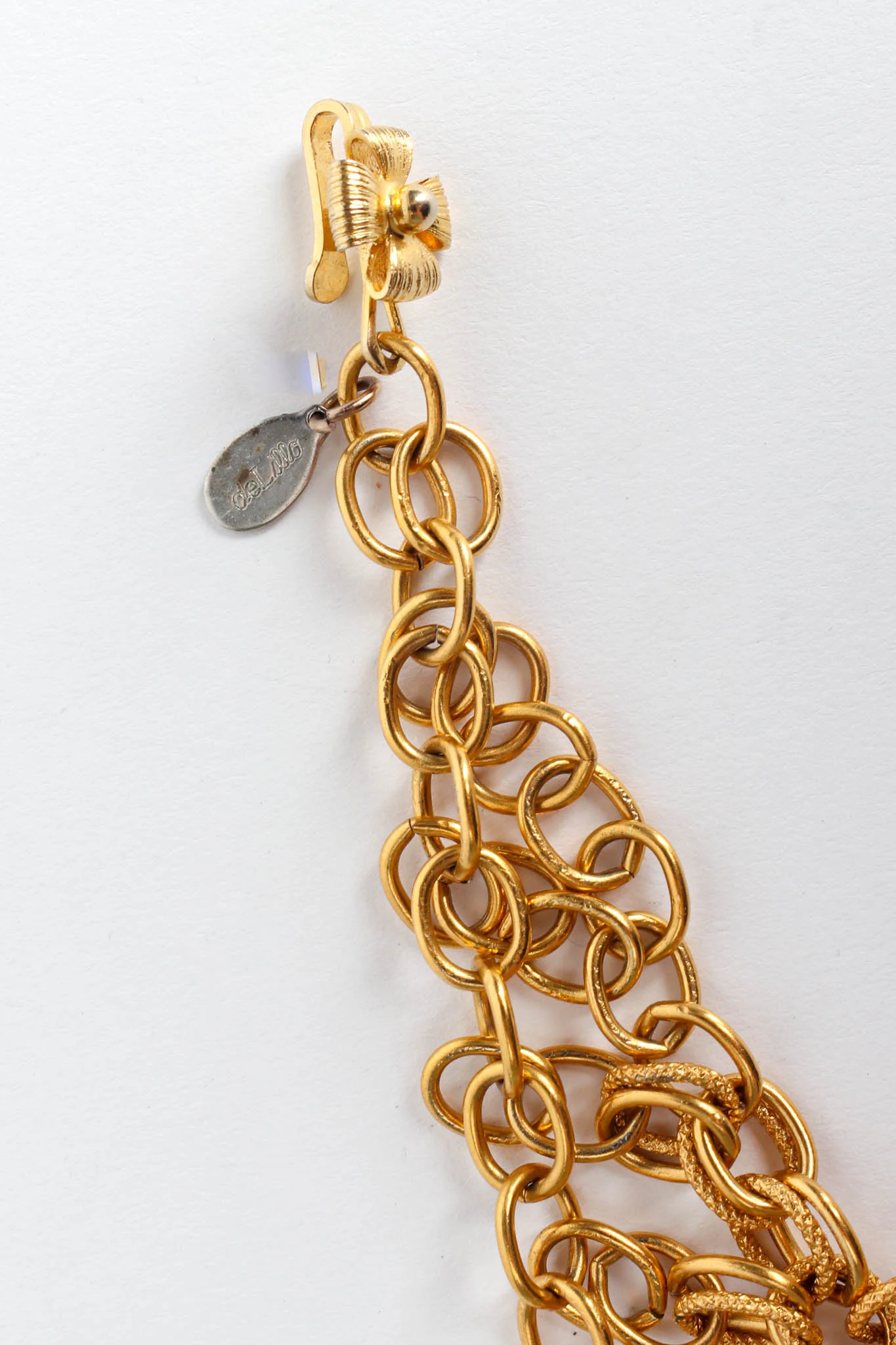 Lion Charm Bib Necklace - Image 7