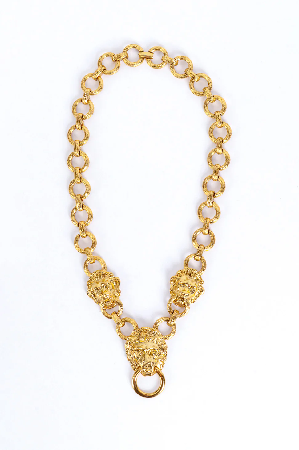 Lion Door Knocker Necklace