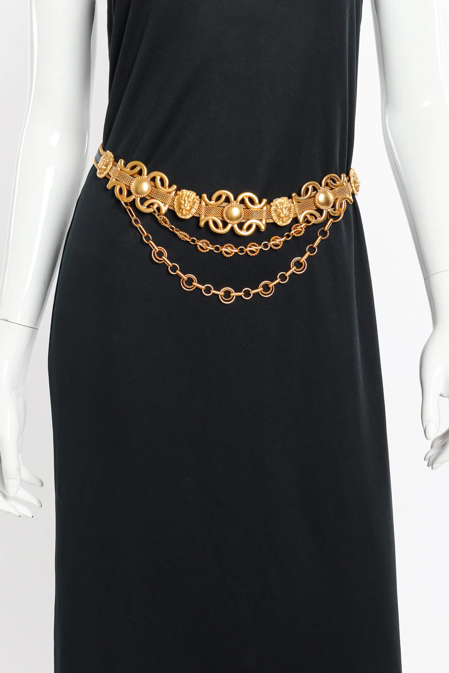 Lion Face Chain Drop Belt - Image 2