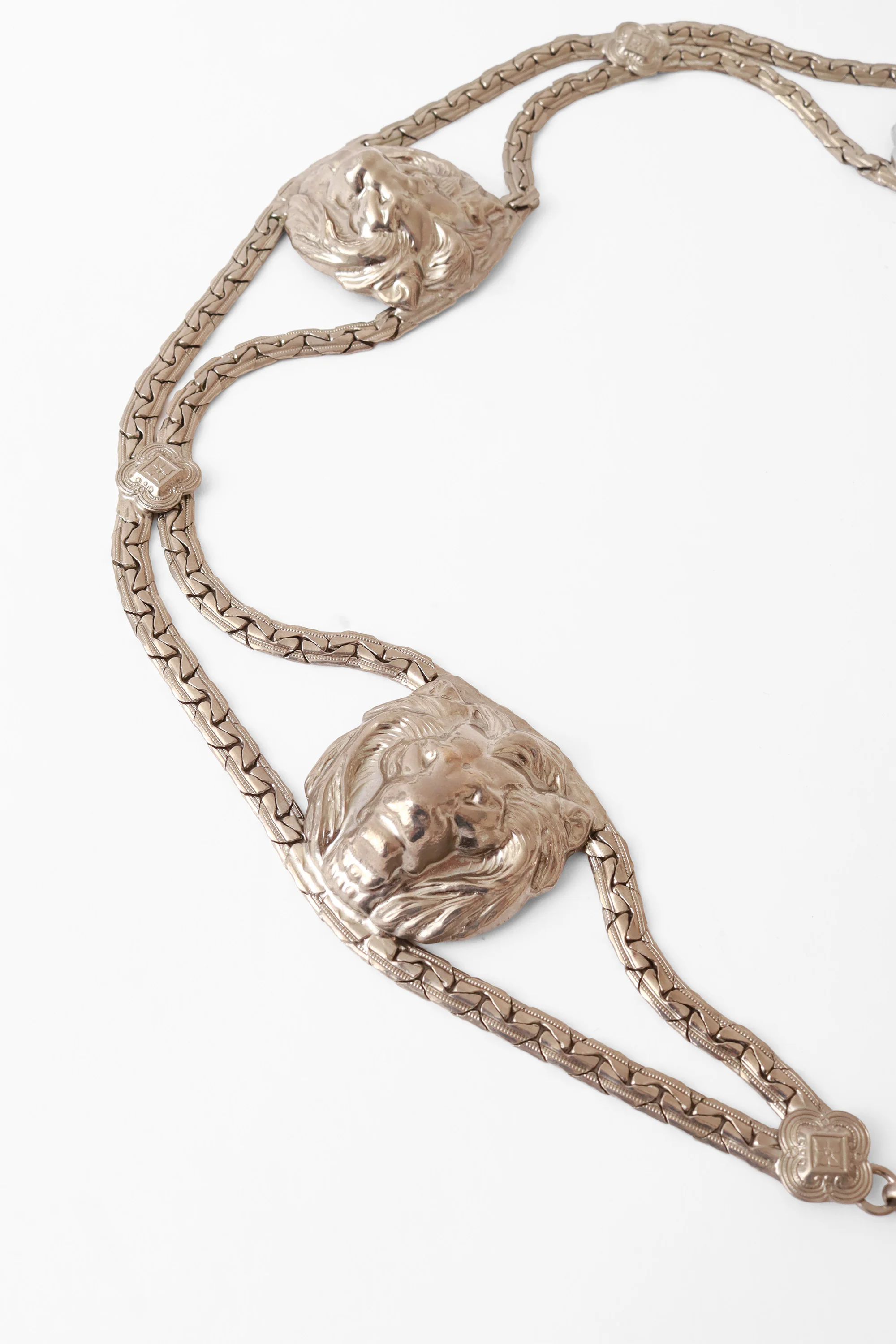 Lion Heads Chain Belt - Image 3