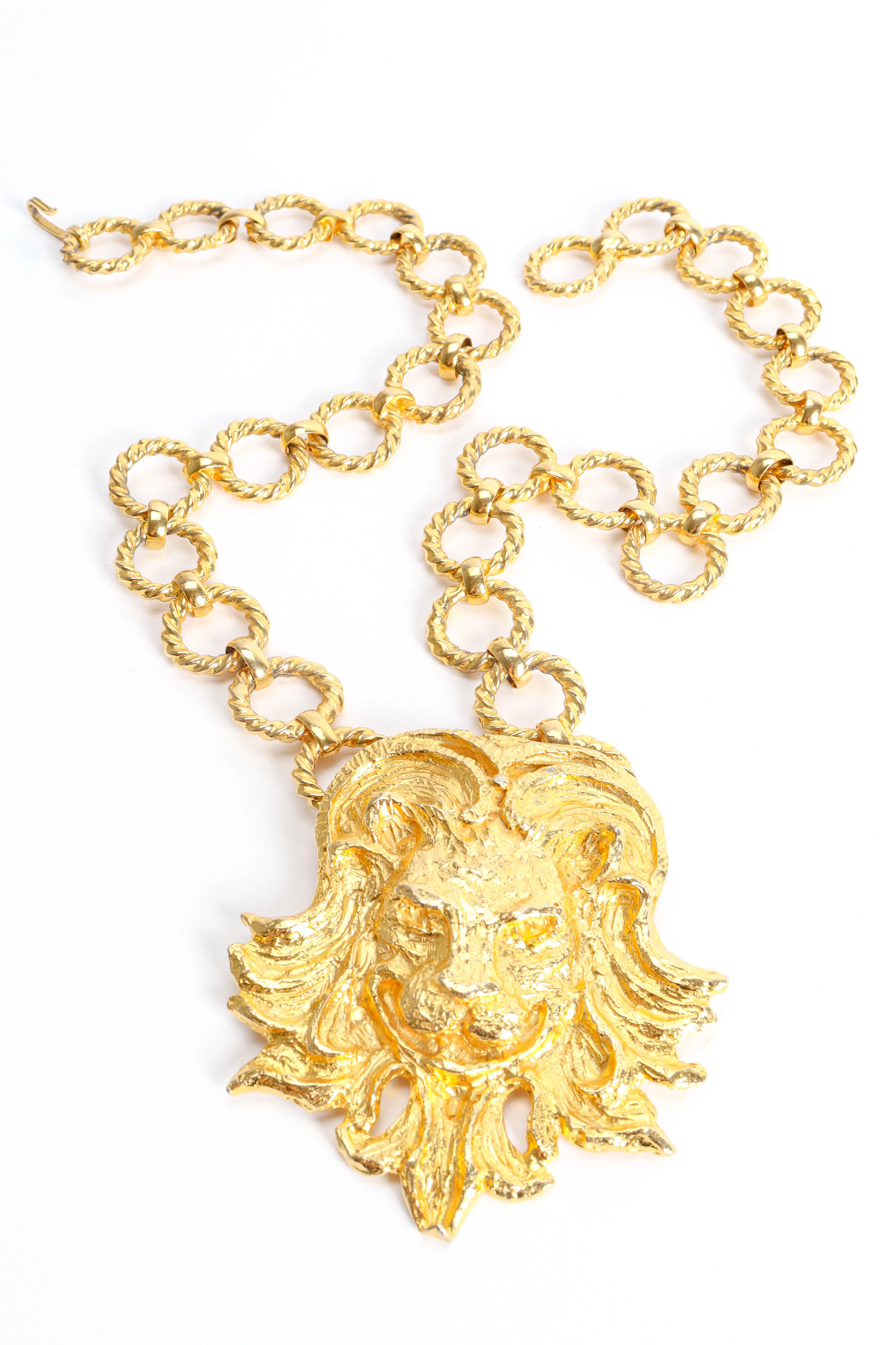 Lion Medallion Necklace