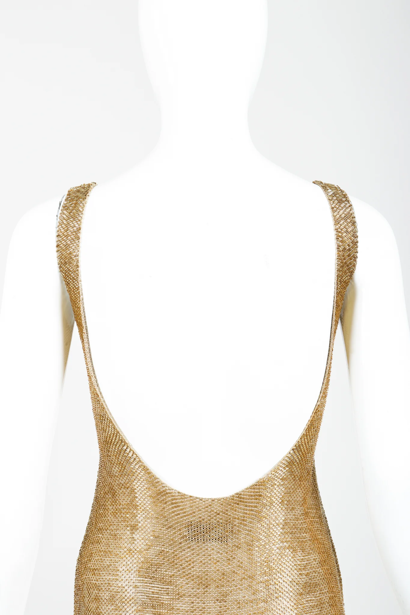 Liquid Gold Beaded Gown - Image 7