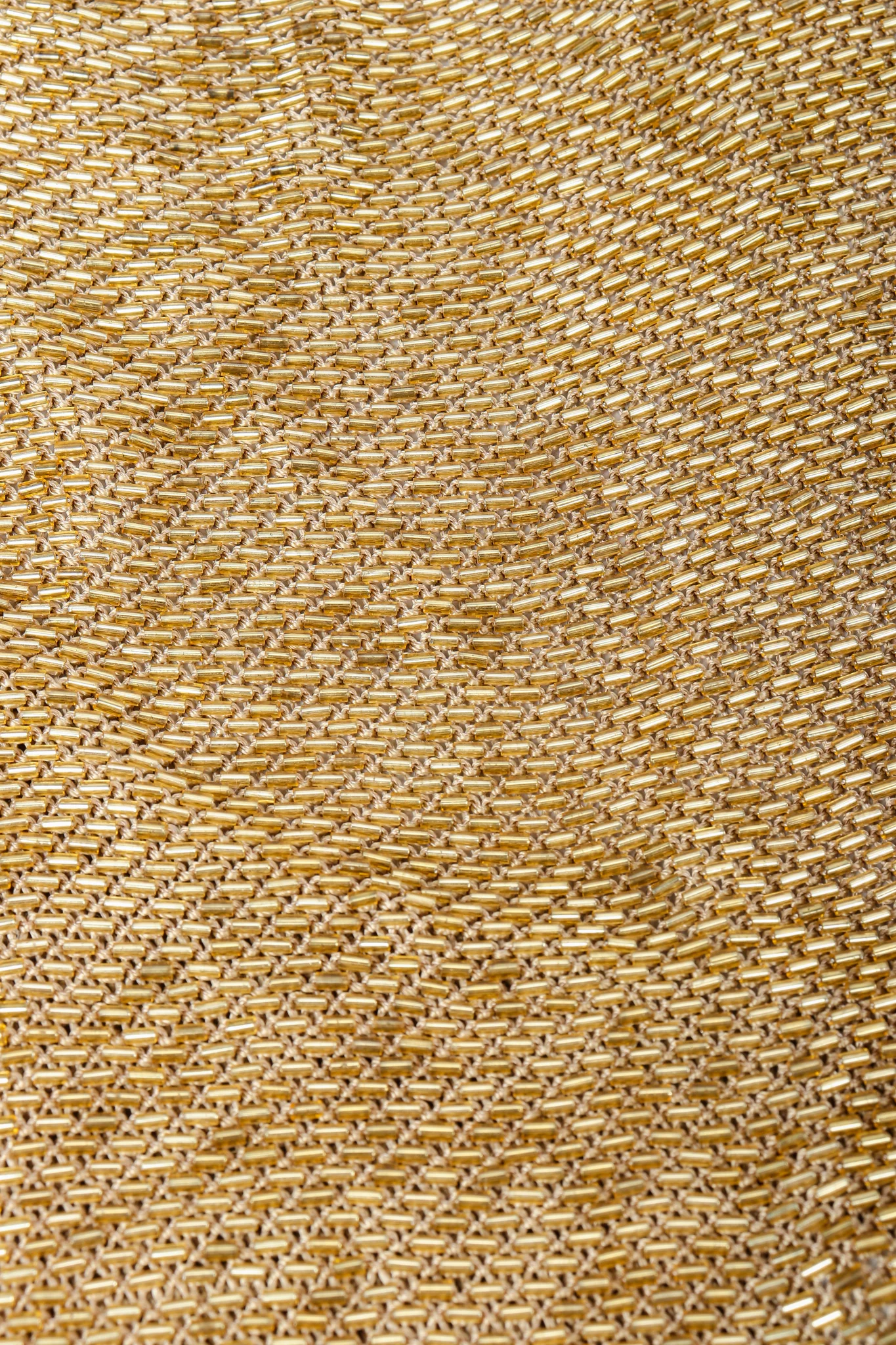 Liquid Gold Beaded Gown - Image 8