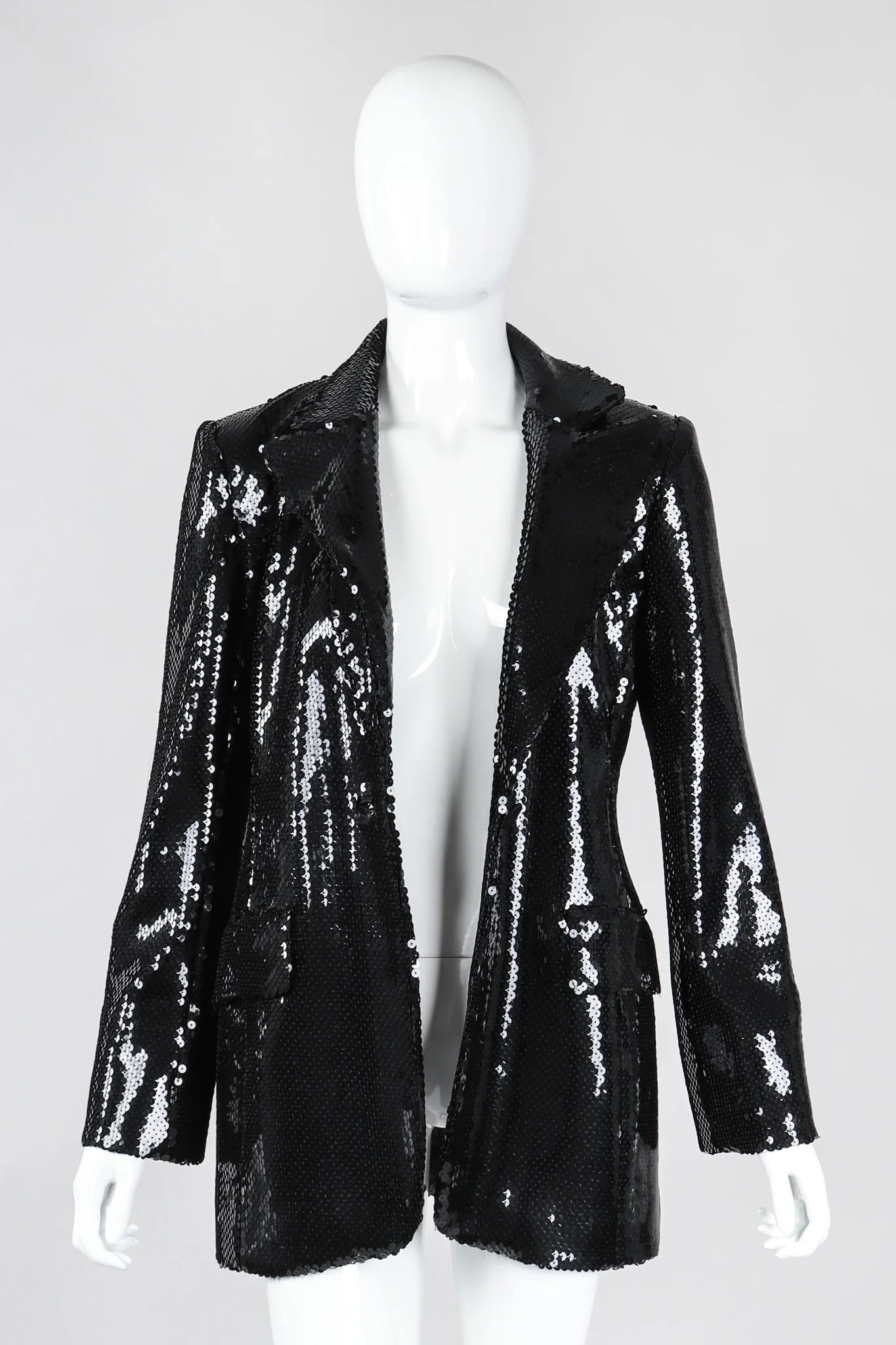 Liquid Sequin Boyfriend Blazer - Image 7
