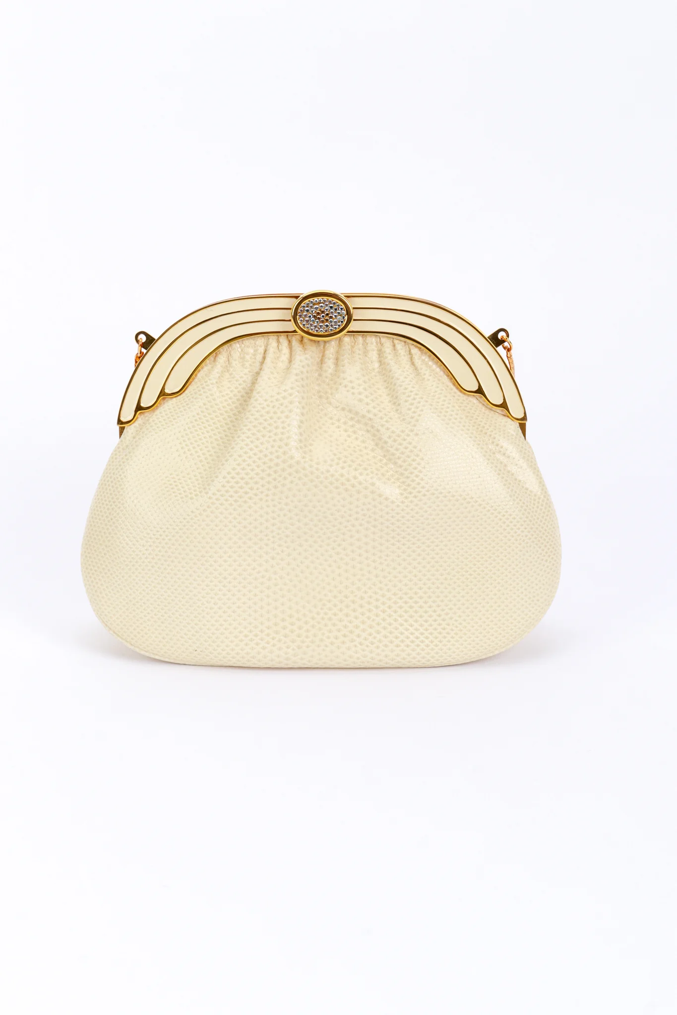 Lizard Deco Clutch Bag