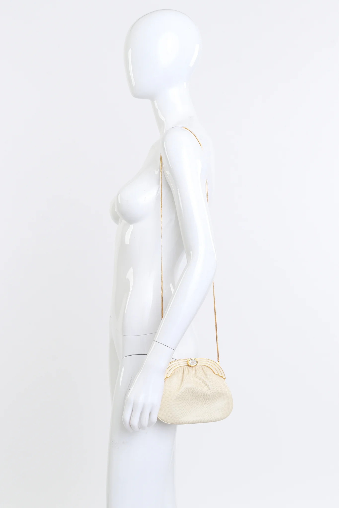 Lizard Deco Clutch Bag - Image 2