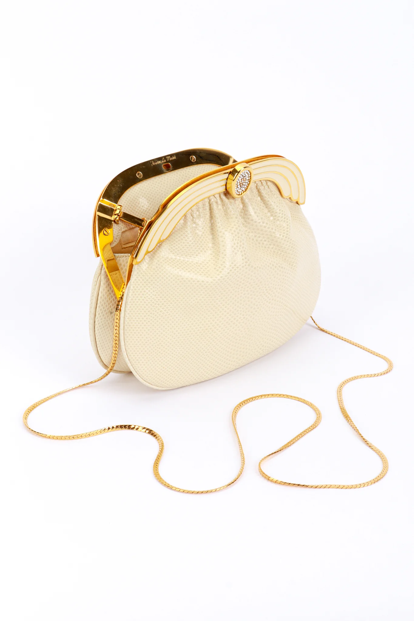 Lizard Deco Clutch Bag - Image 6
