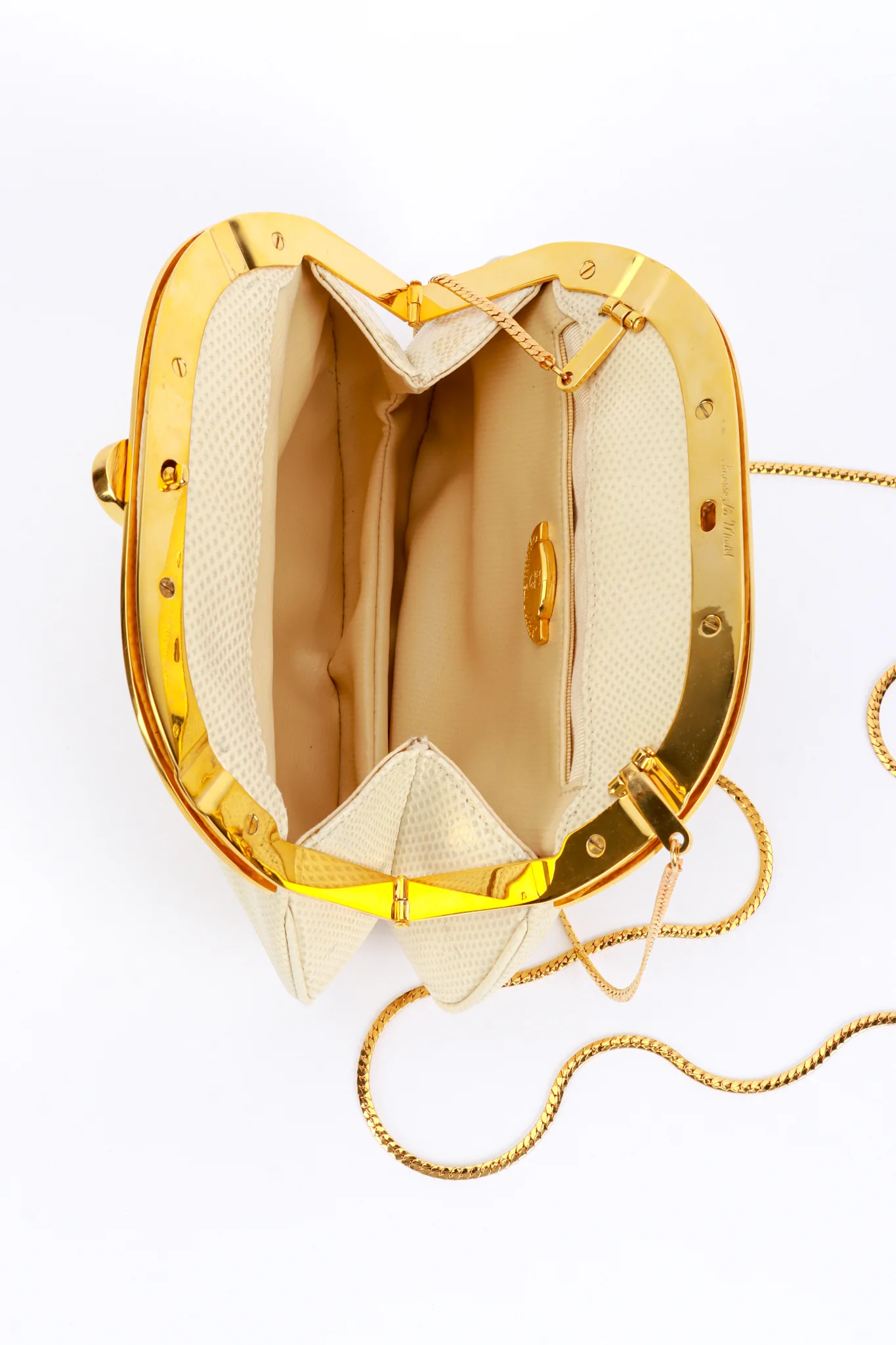 Lizard Deco Clutch Bag - Image 7