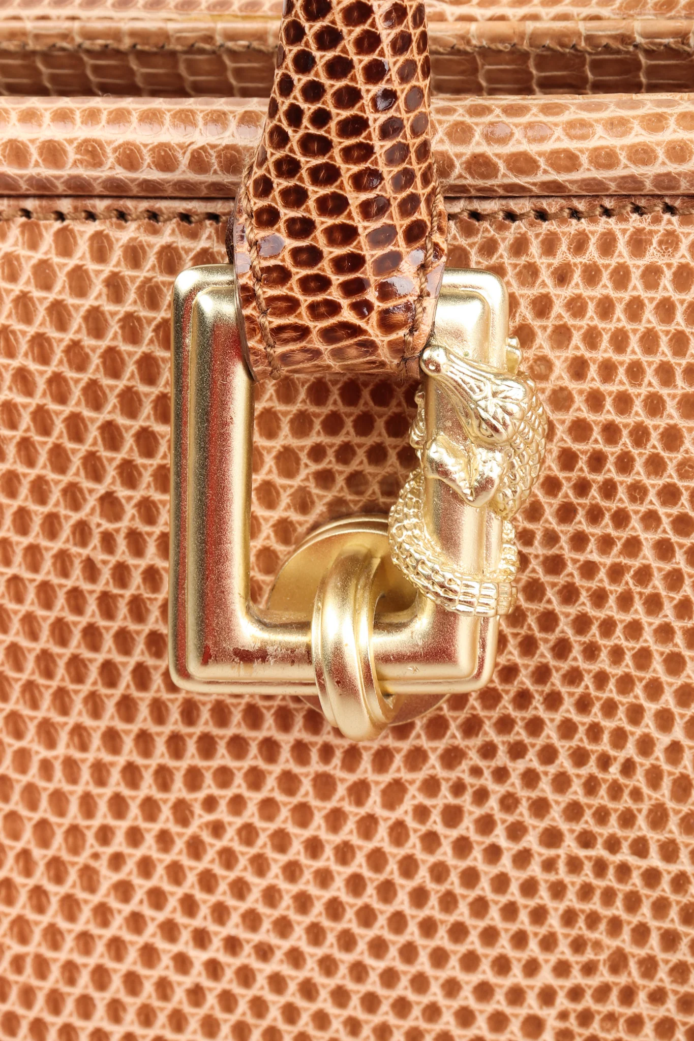 Lizard Metal Hardware Bag - Image 6