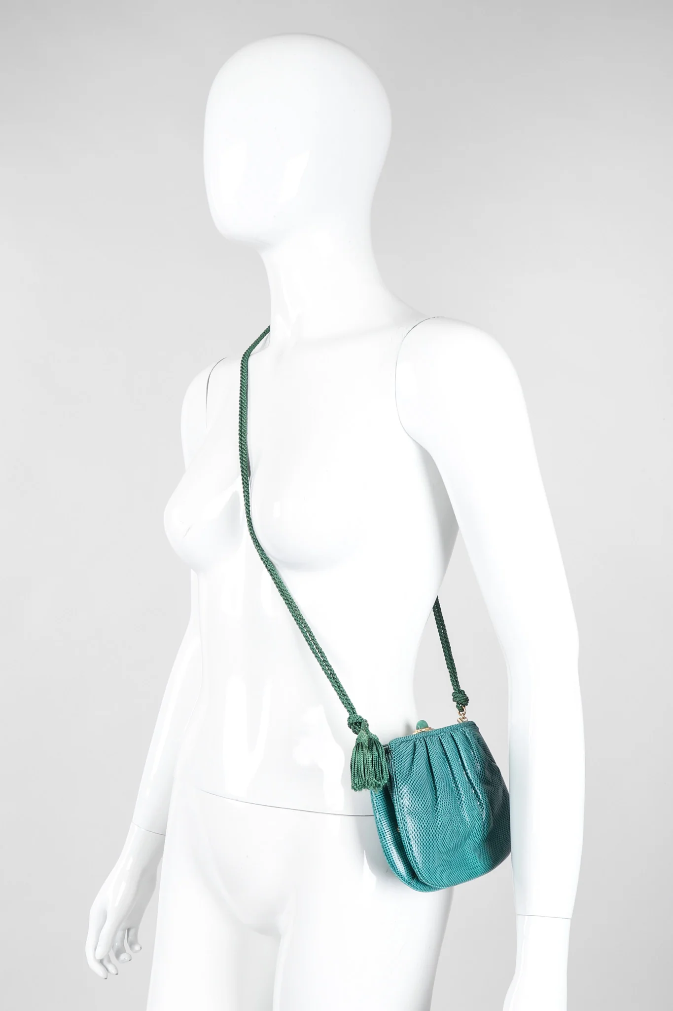 Lizard Tassel Bag - Image 13