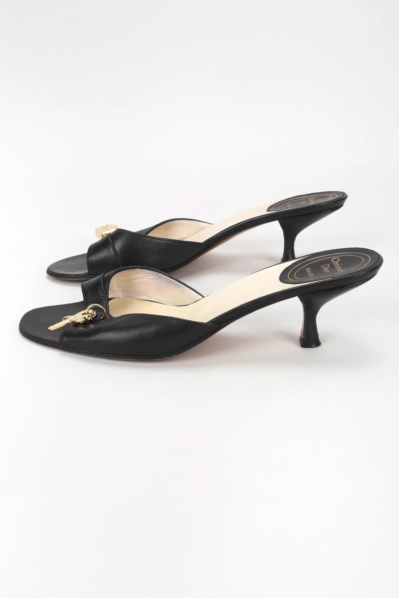 Lock & Key Leather Sandals - Image 3