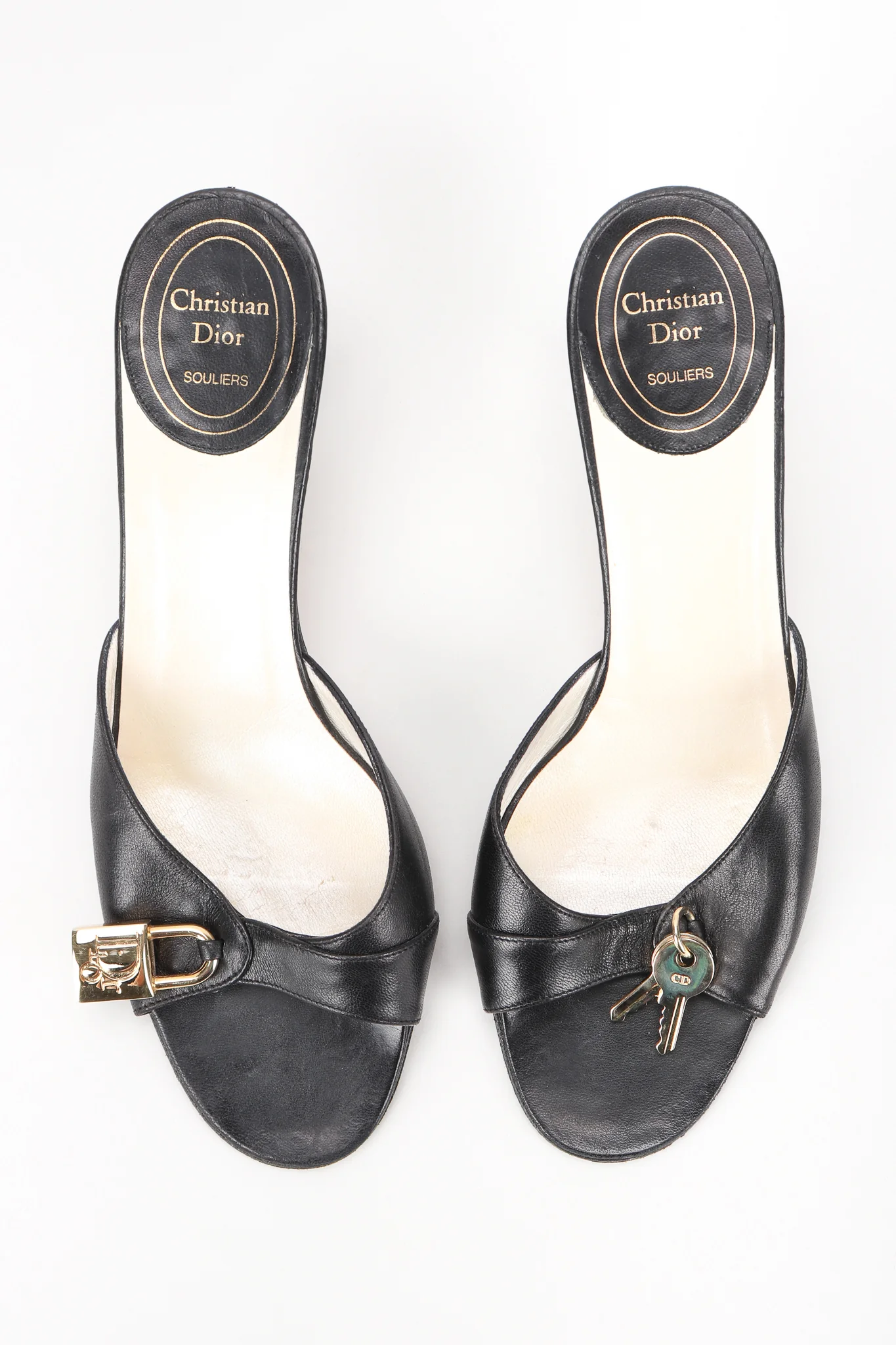 Lock & Key Leather Sandals - Image 5