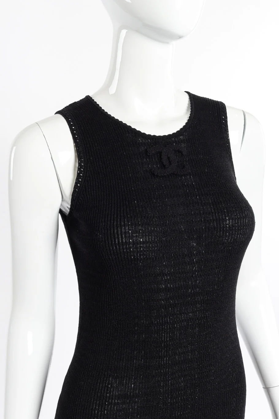 Logo Knit Tank Top - Image 4