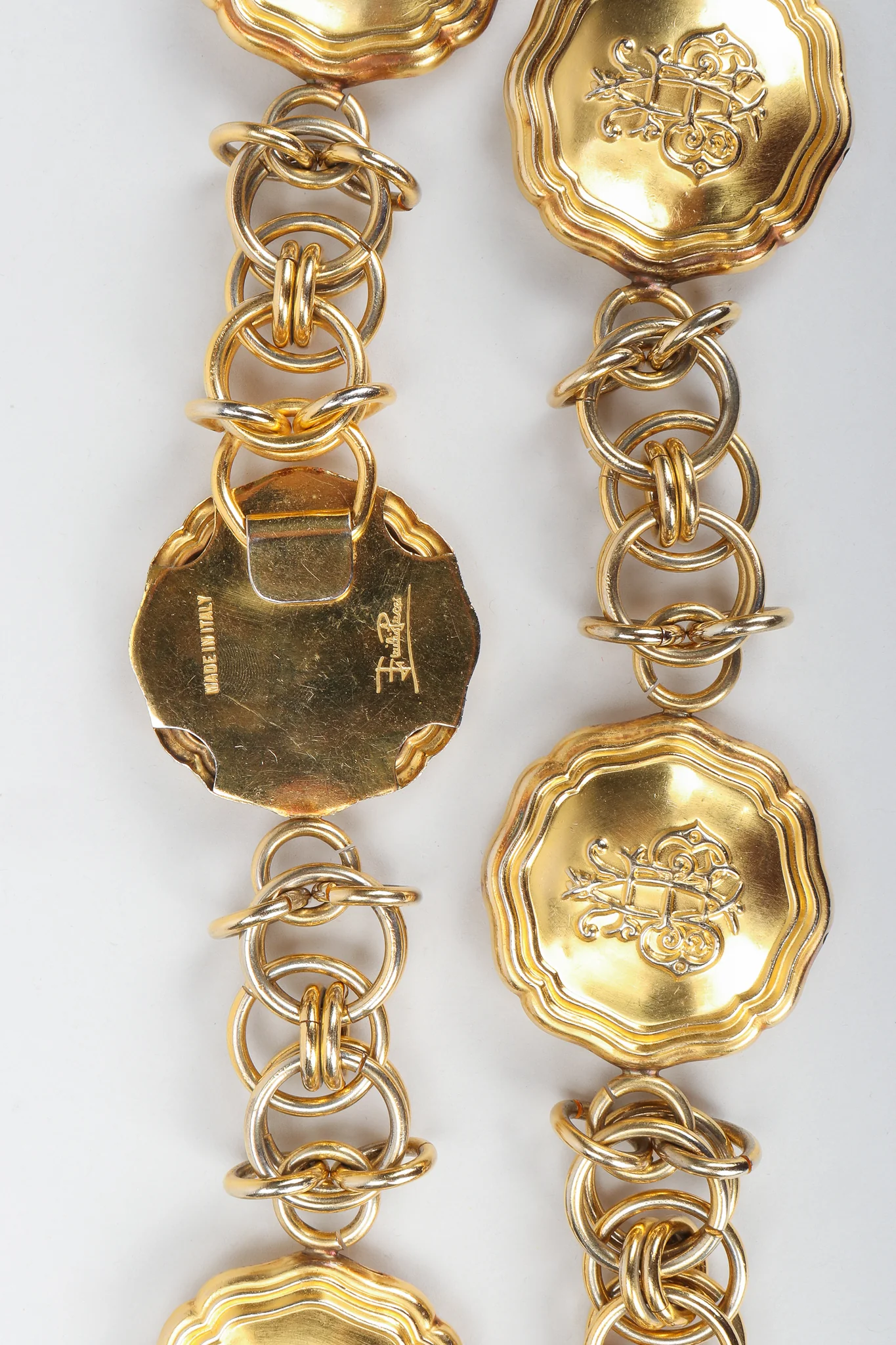 Logo Medallion Chain Belt - Image 11