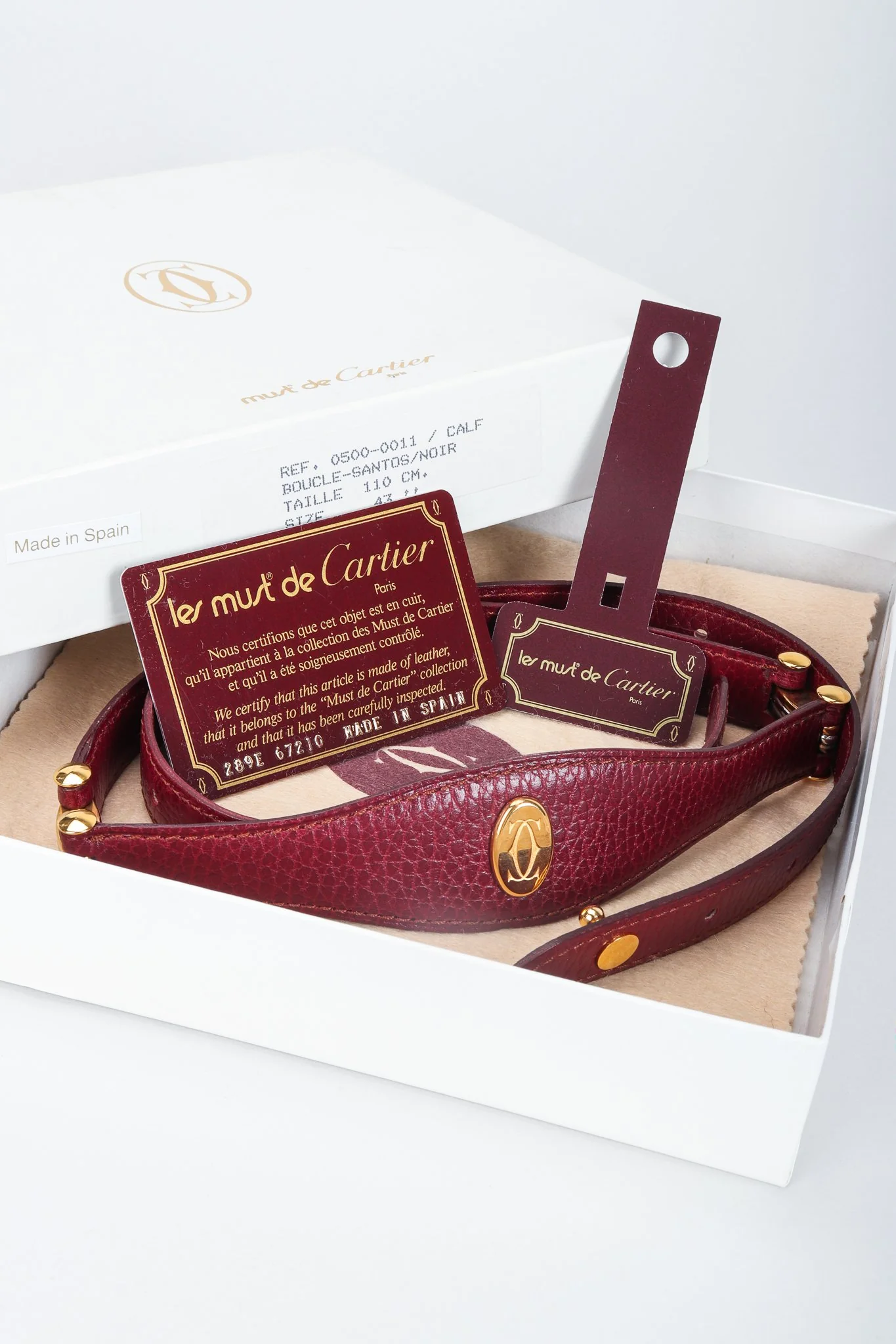 Logo Medallion Leather Belt - Image 10