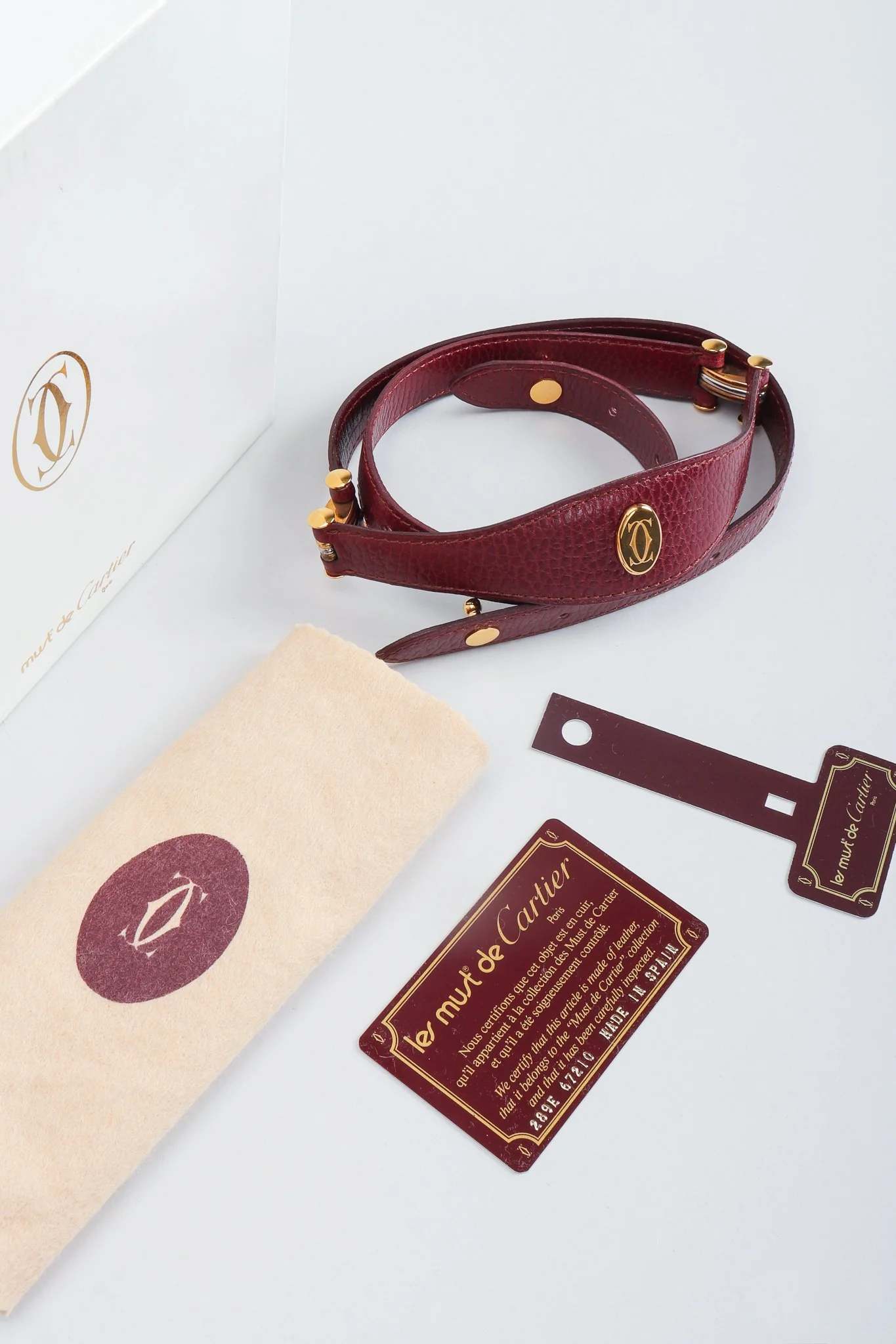 Logo Medallion Leather Belt - Image 11