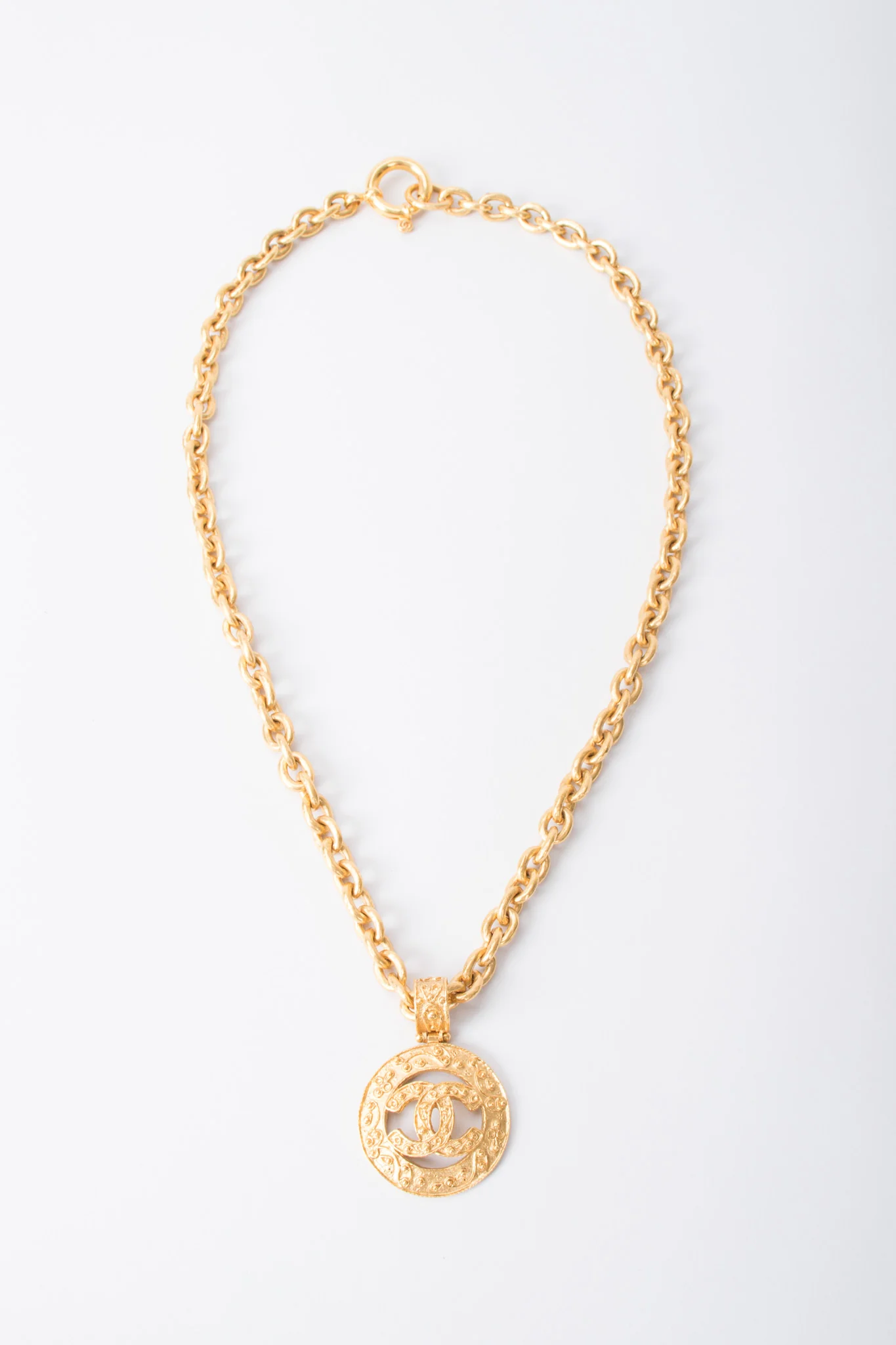 Logo Pendant Necklace