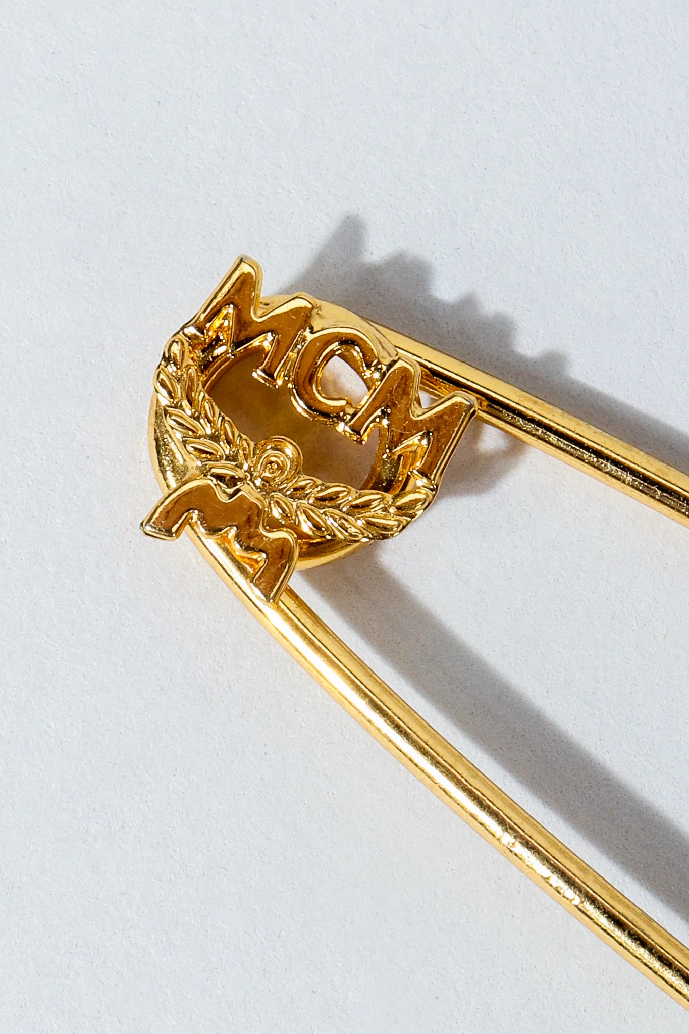 Logo Safety Pin Brooch - Image 4